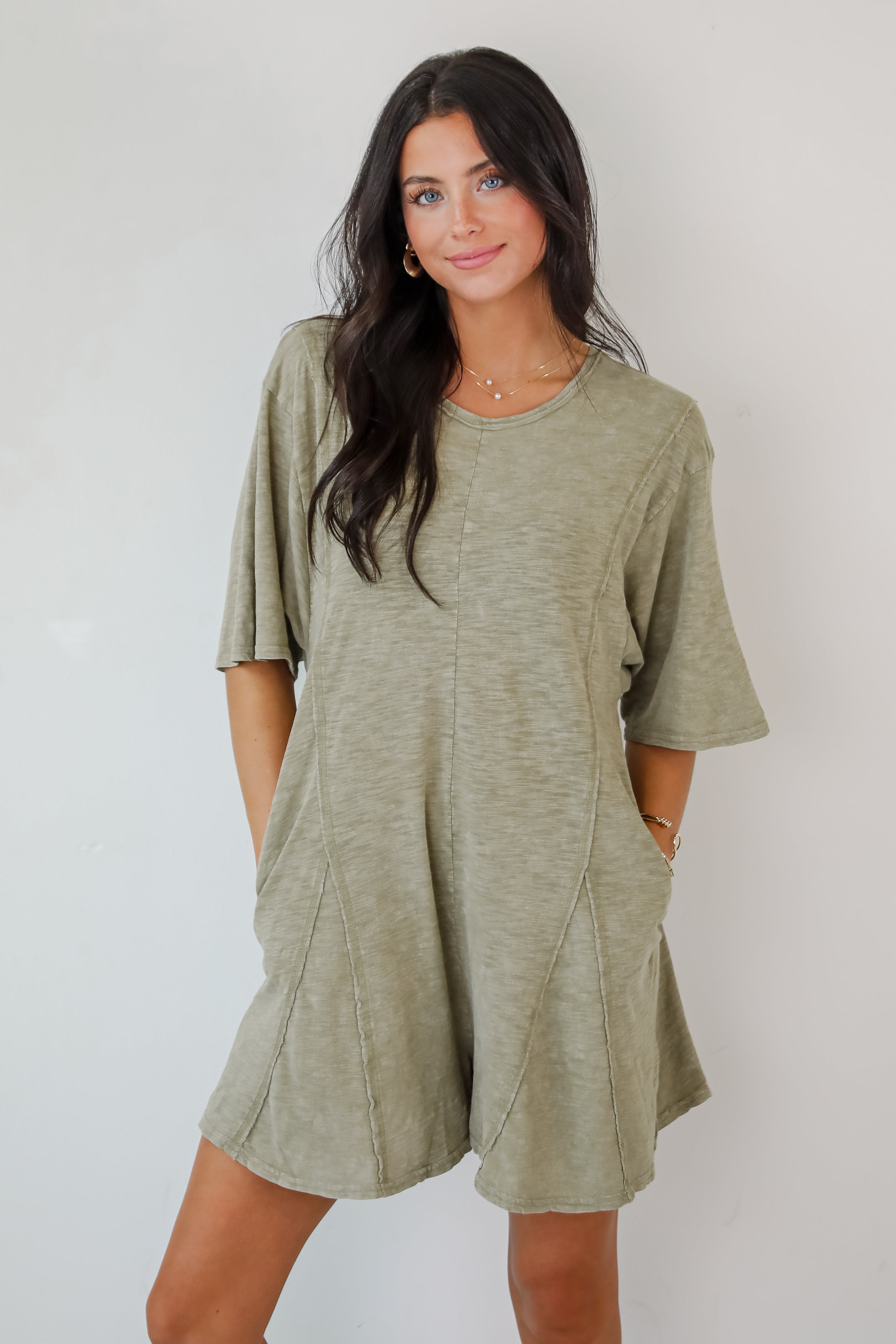 Over And Over T-Shirt Romper