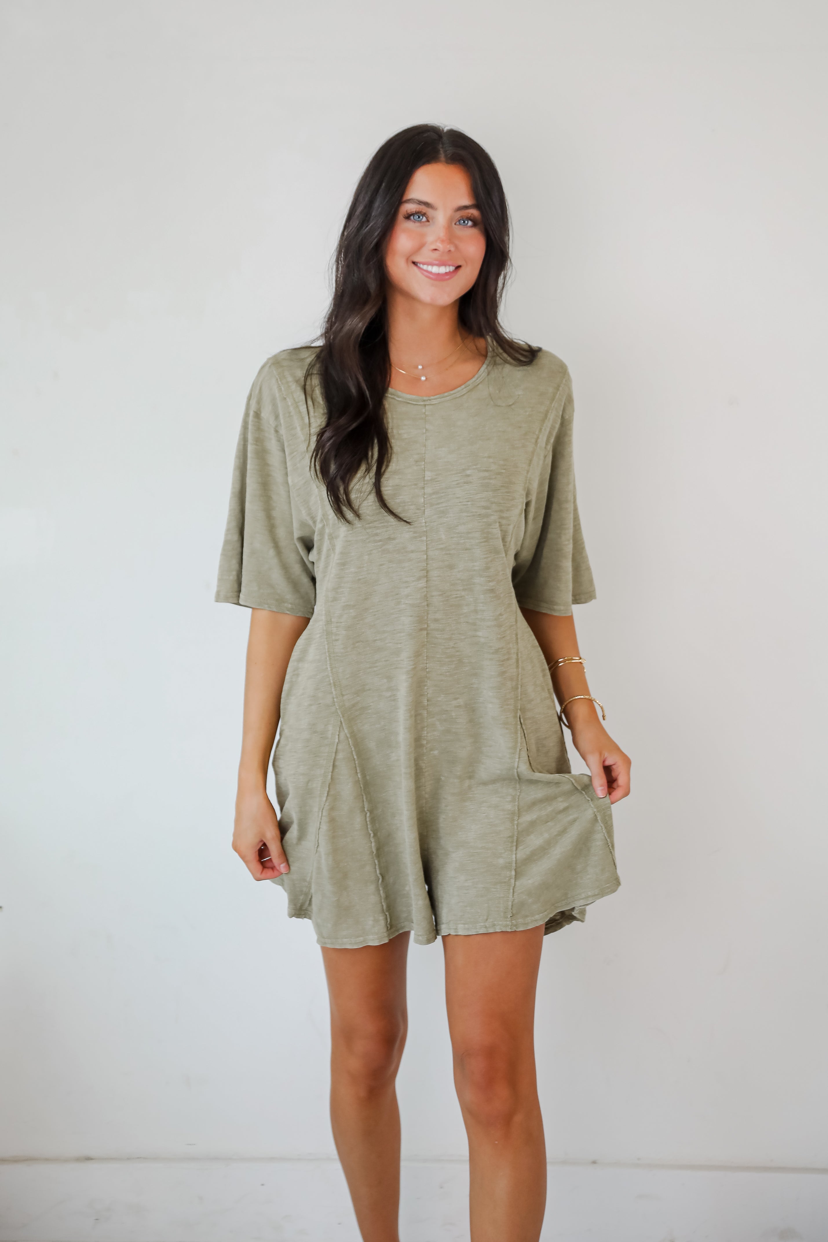 Over And Over T-Shirt Romper