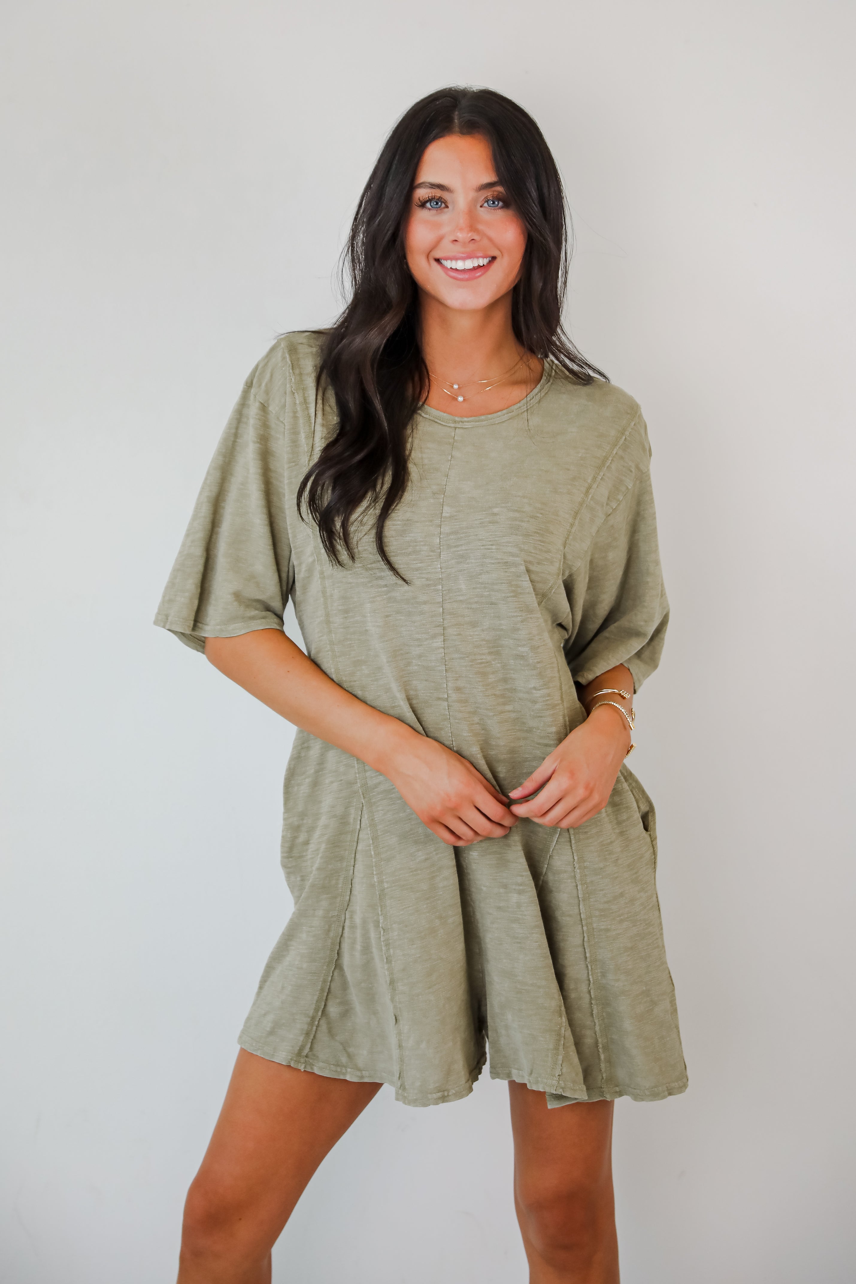 Over And Over T-Shirt Romper