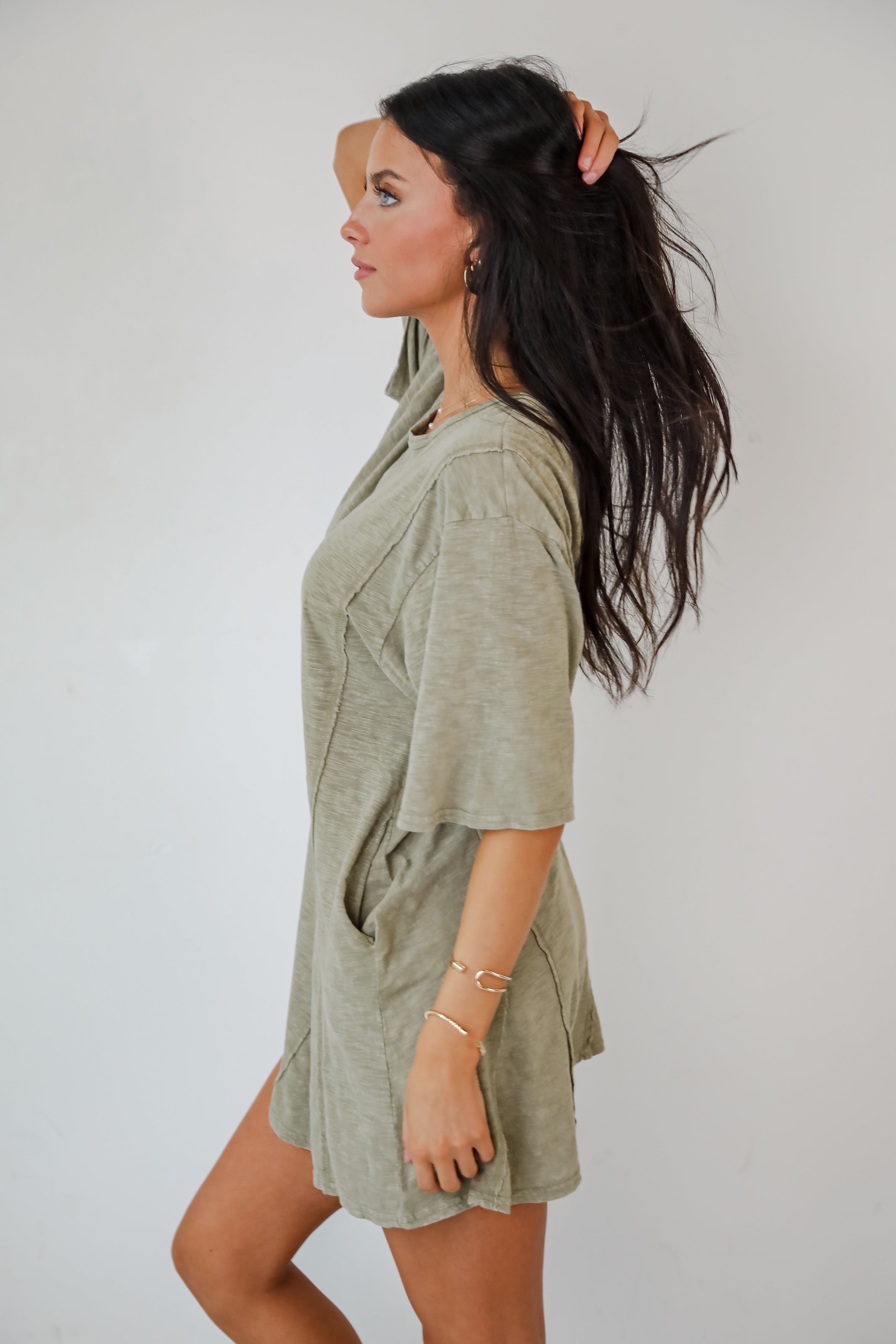 Over And Over T-Shirt Romper