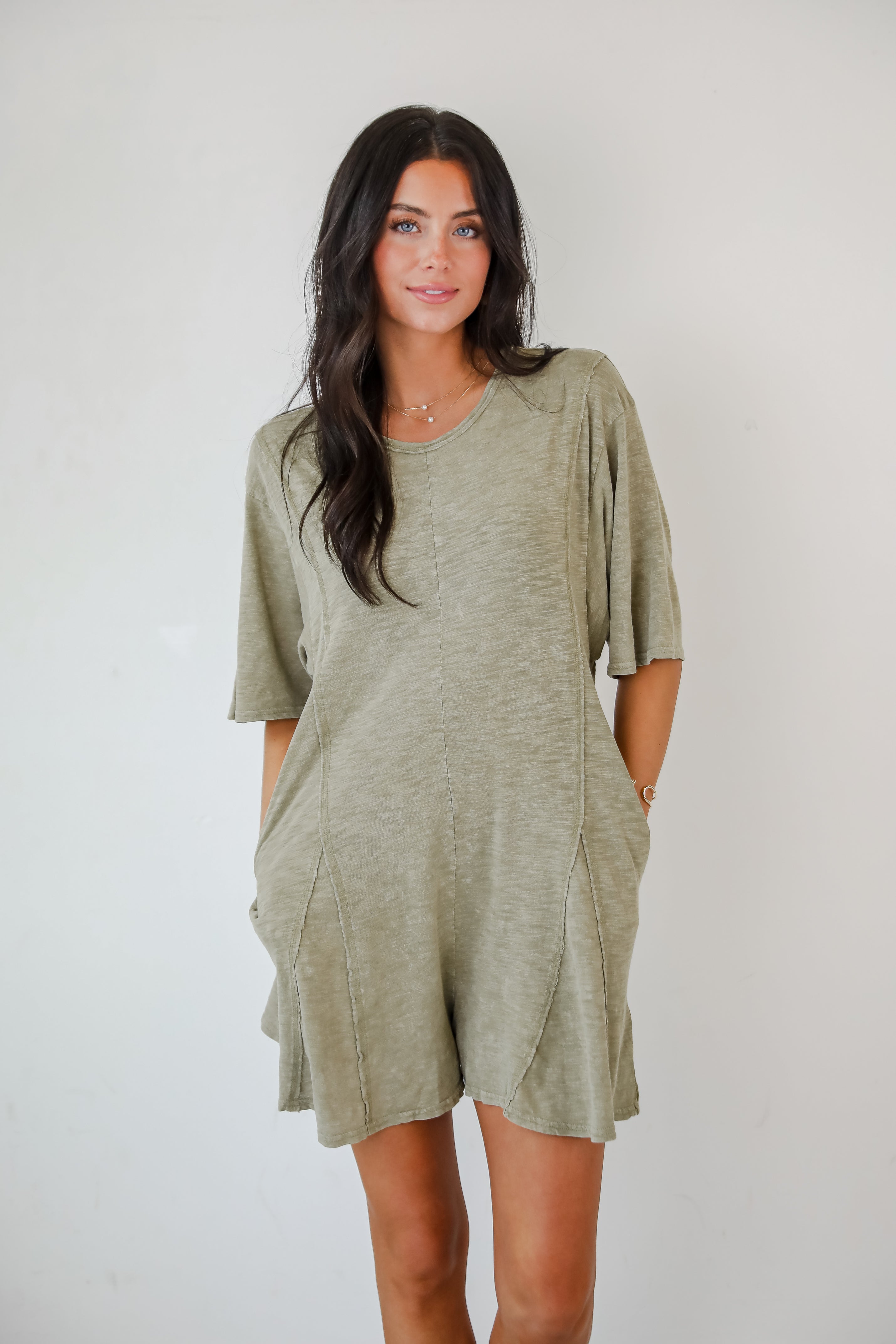 Over And Over T-Shirt Romper