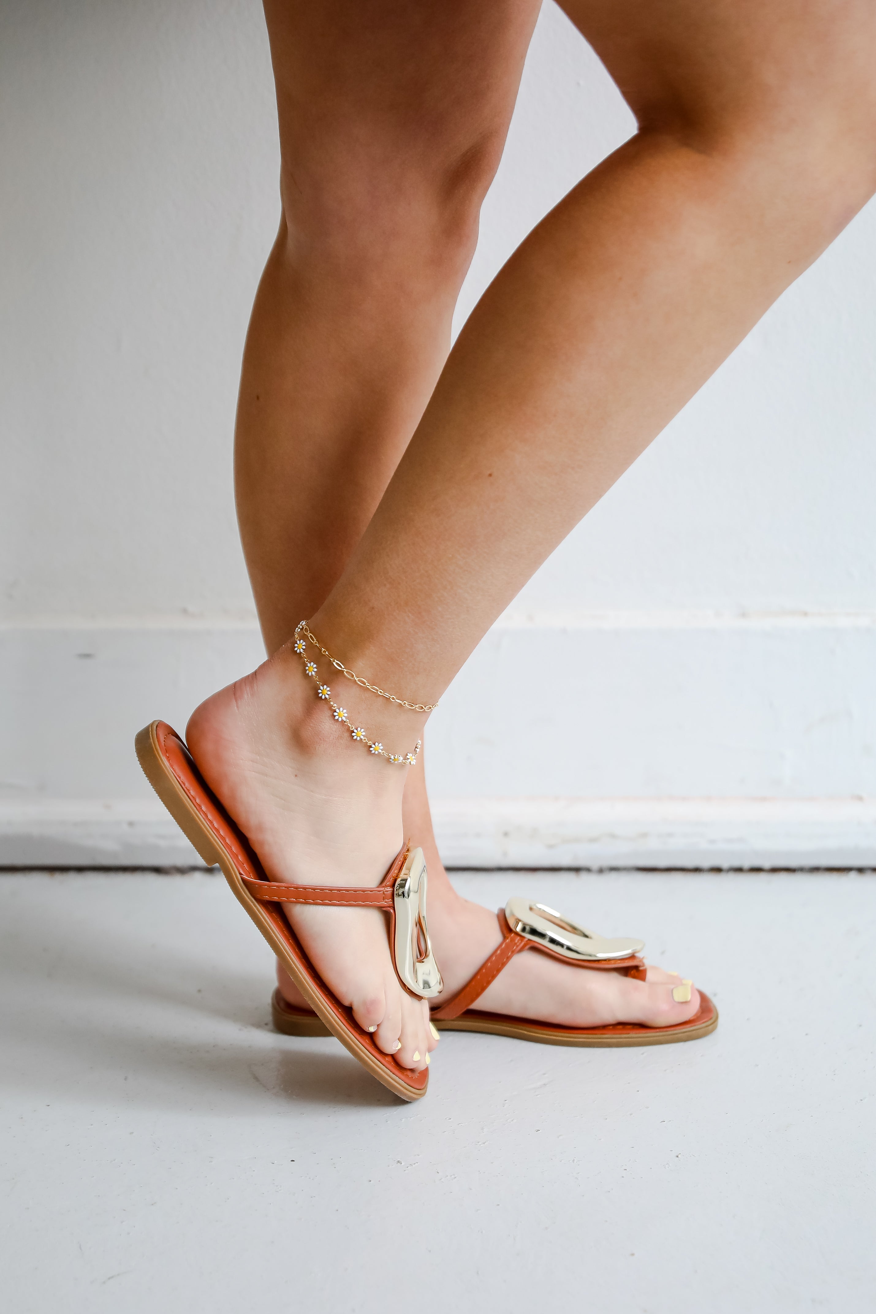 There She Goes Tan Sandals