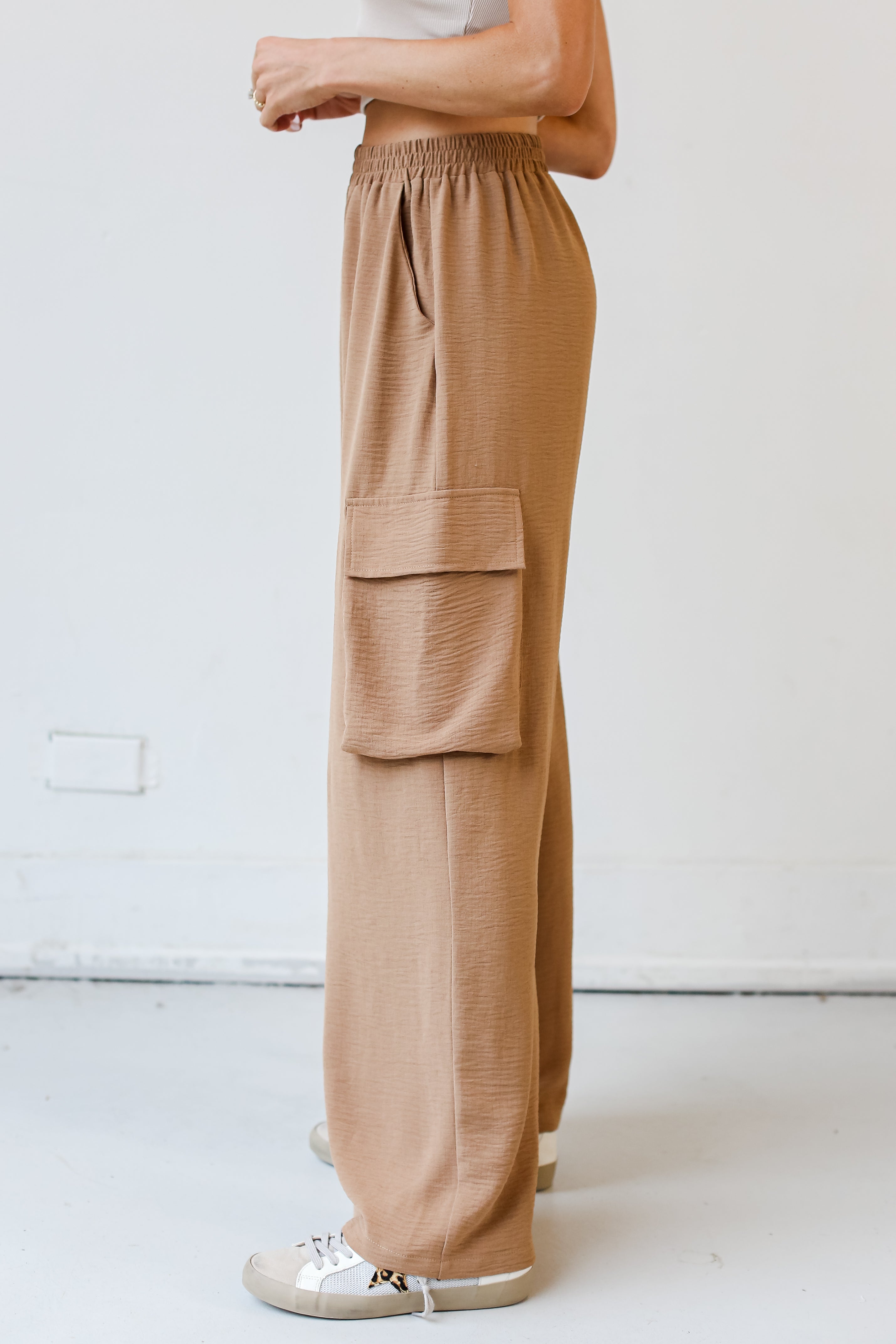 Cargo Wide Leg Pants side view