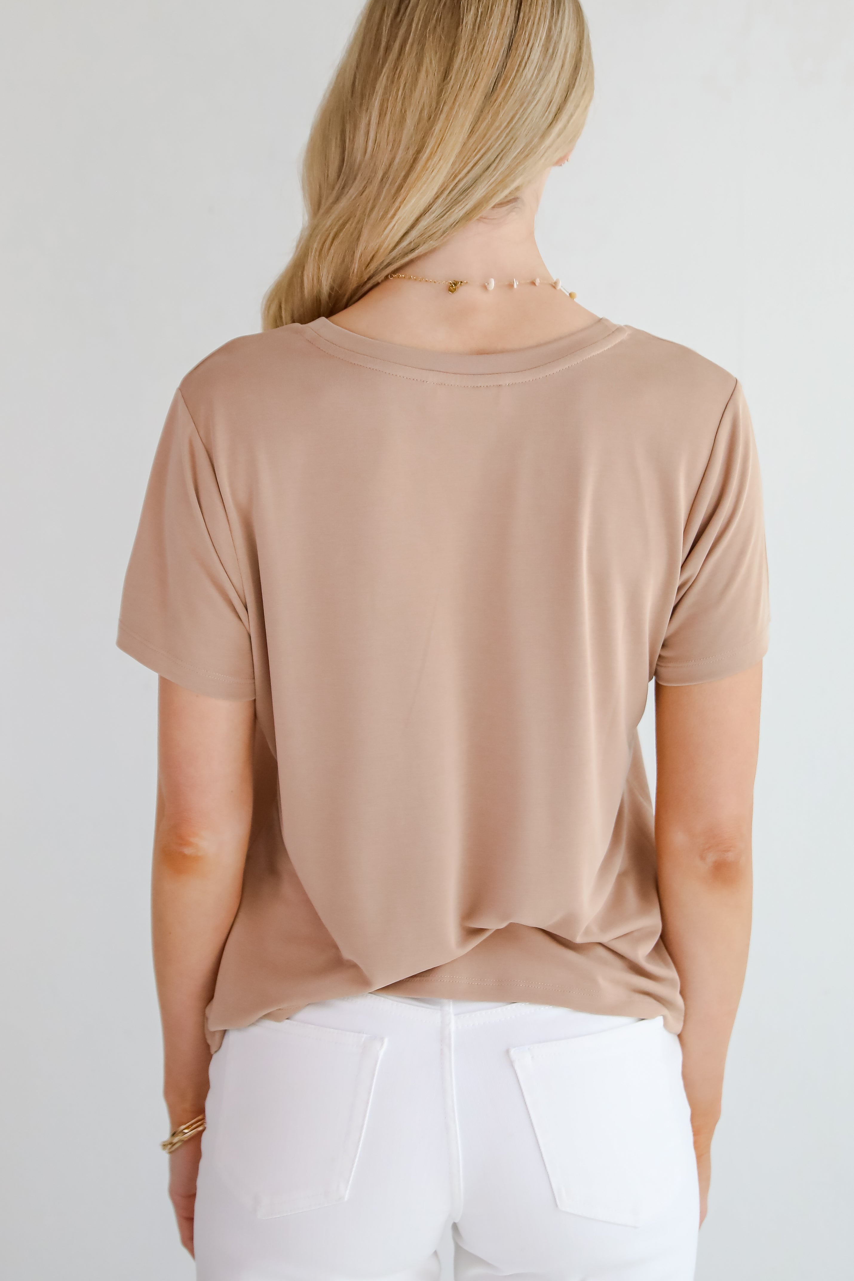Casey Taupe Everyday Tee