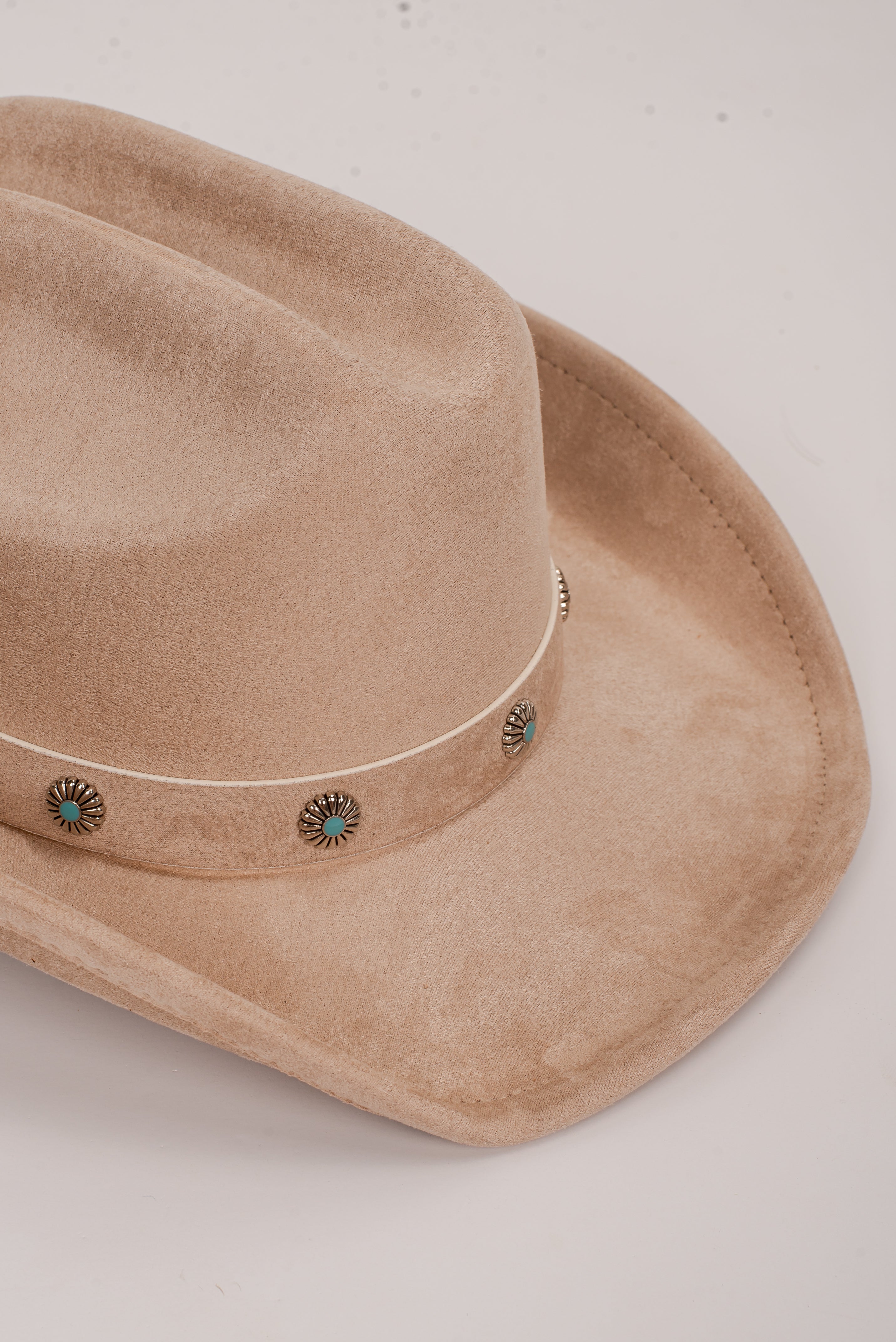 Going Out West Taupe Fedora Western Hat