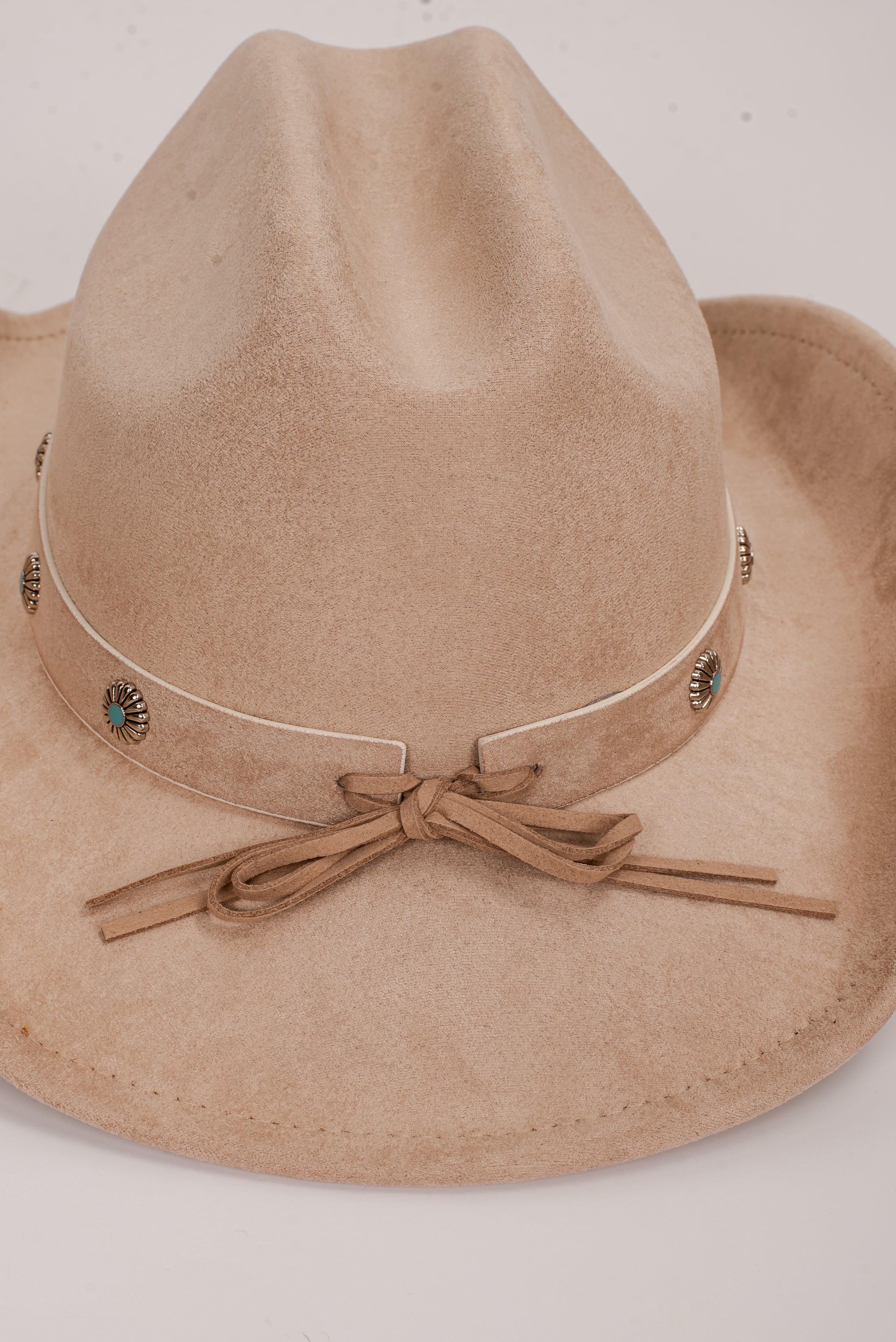Going Out West Taupe Fedora Western Hat