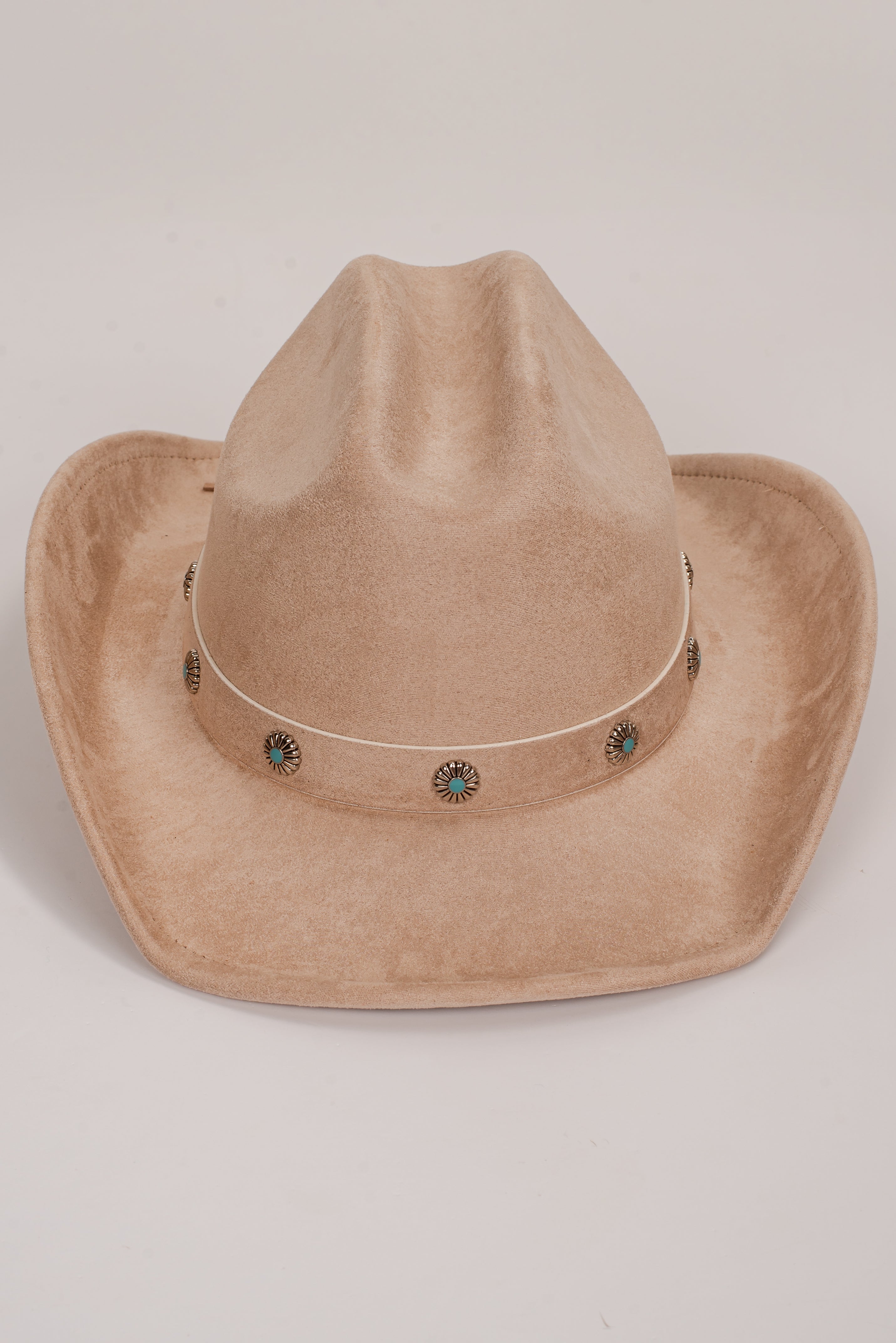 Going Out West Taupe Fedora Western Hat