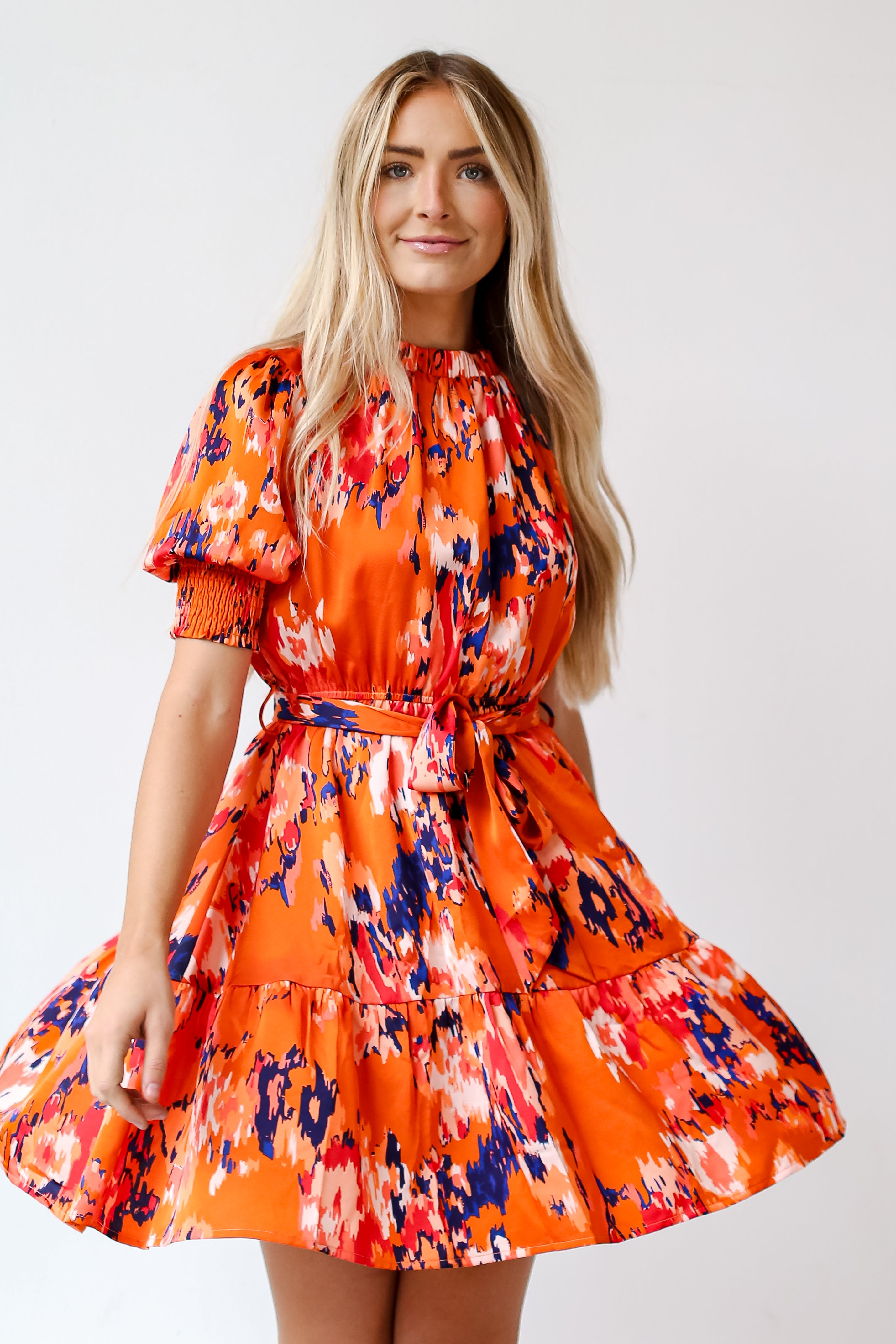 cute satin dresses for women