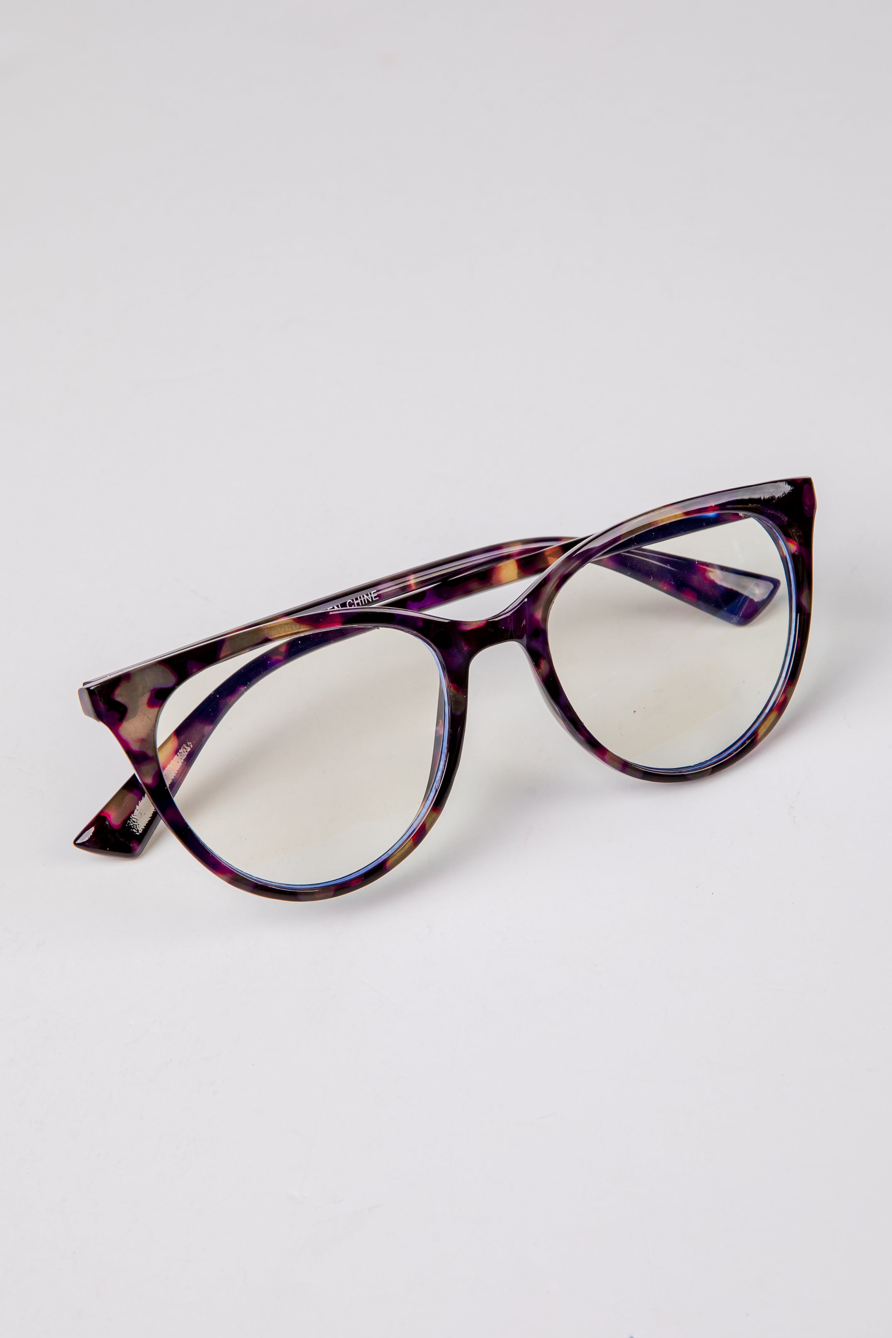 Tortoise Round Blue Light Glasses | Trendy Women display picture 3