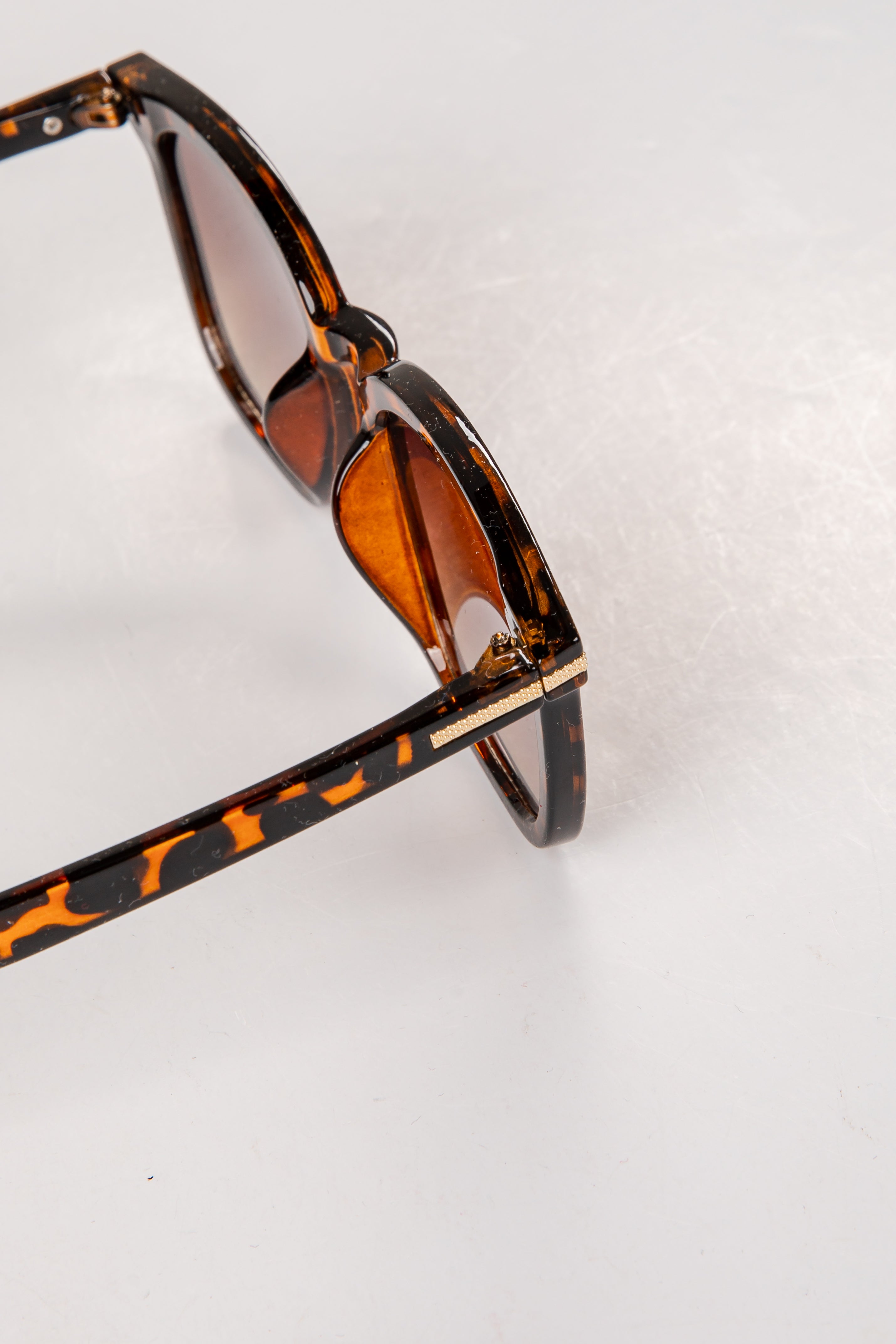 Fifth Avenue Tortoise Square Sunglasses