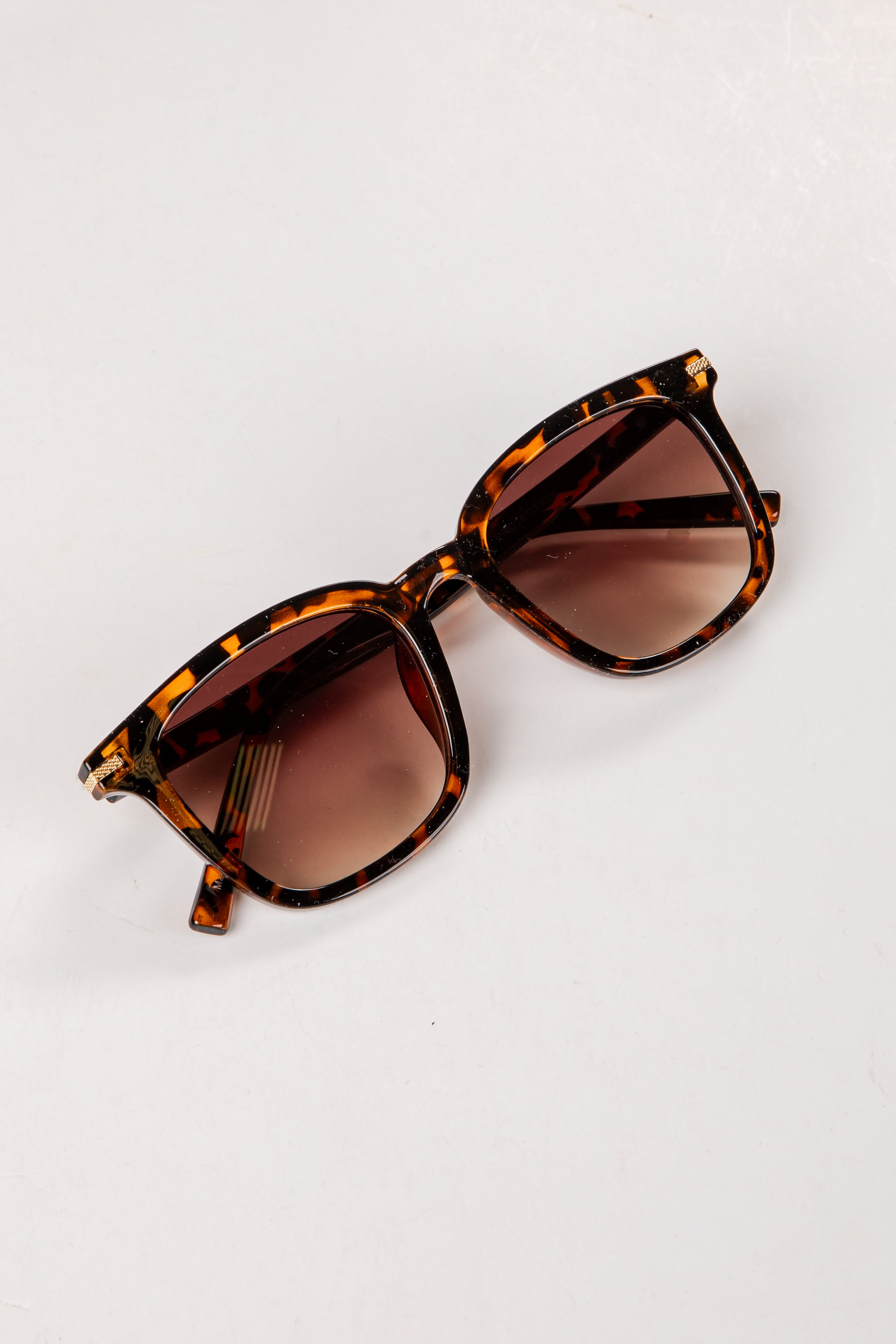 Fifth Avenue Tortoise Square Sunglasses