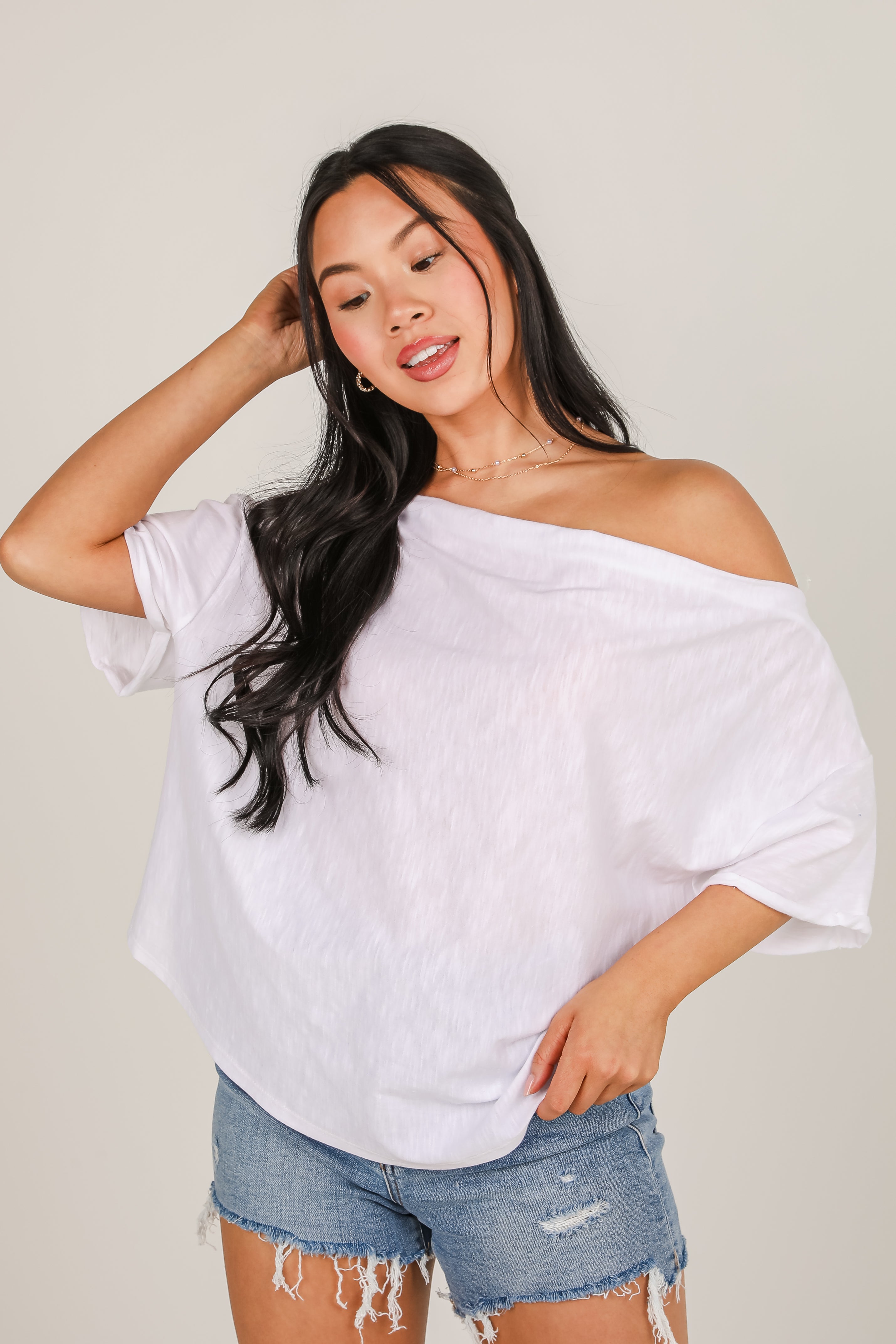 Lola Everyday Boat Neck Tee