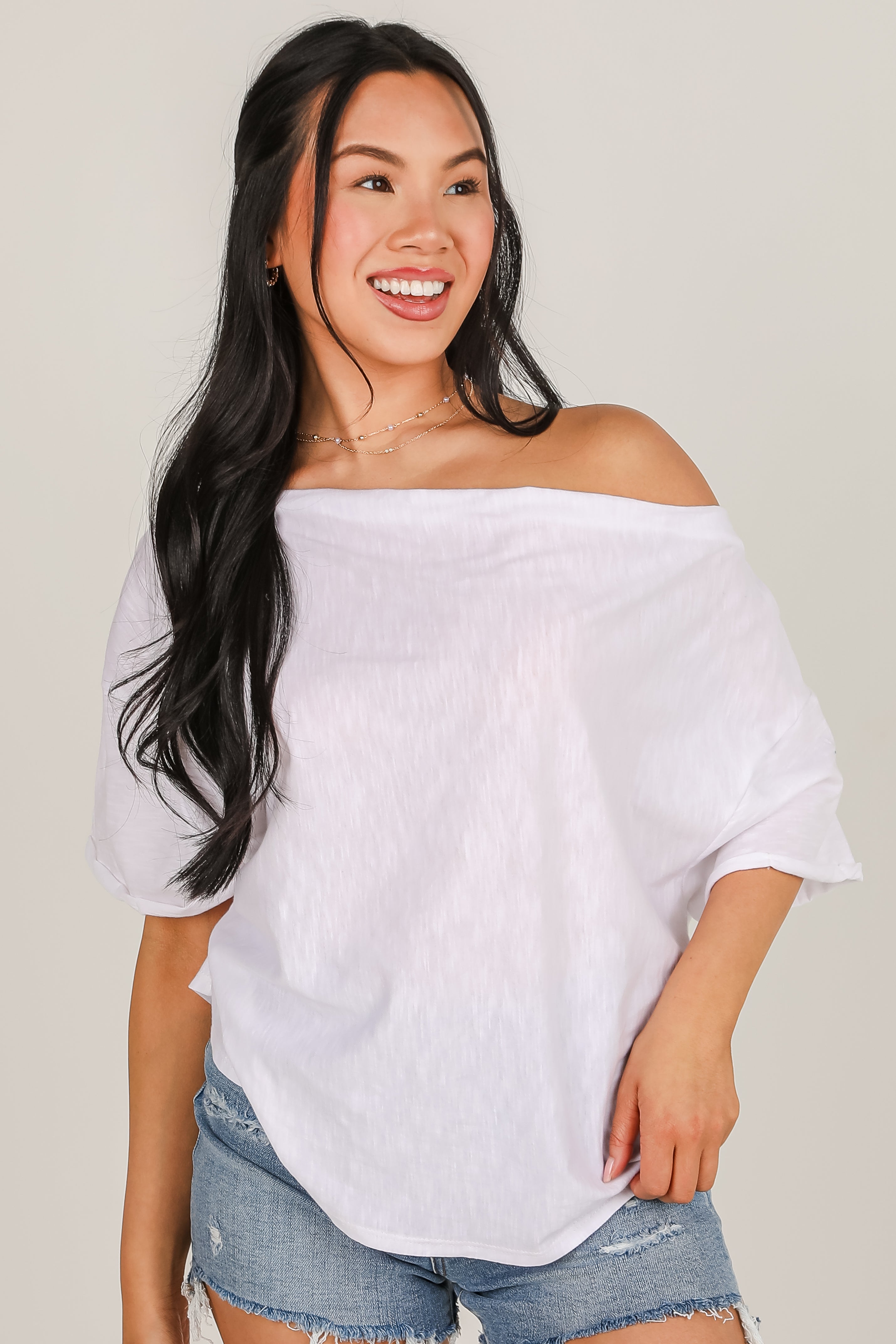 Lola Everyday Boat Neck Tee