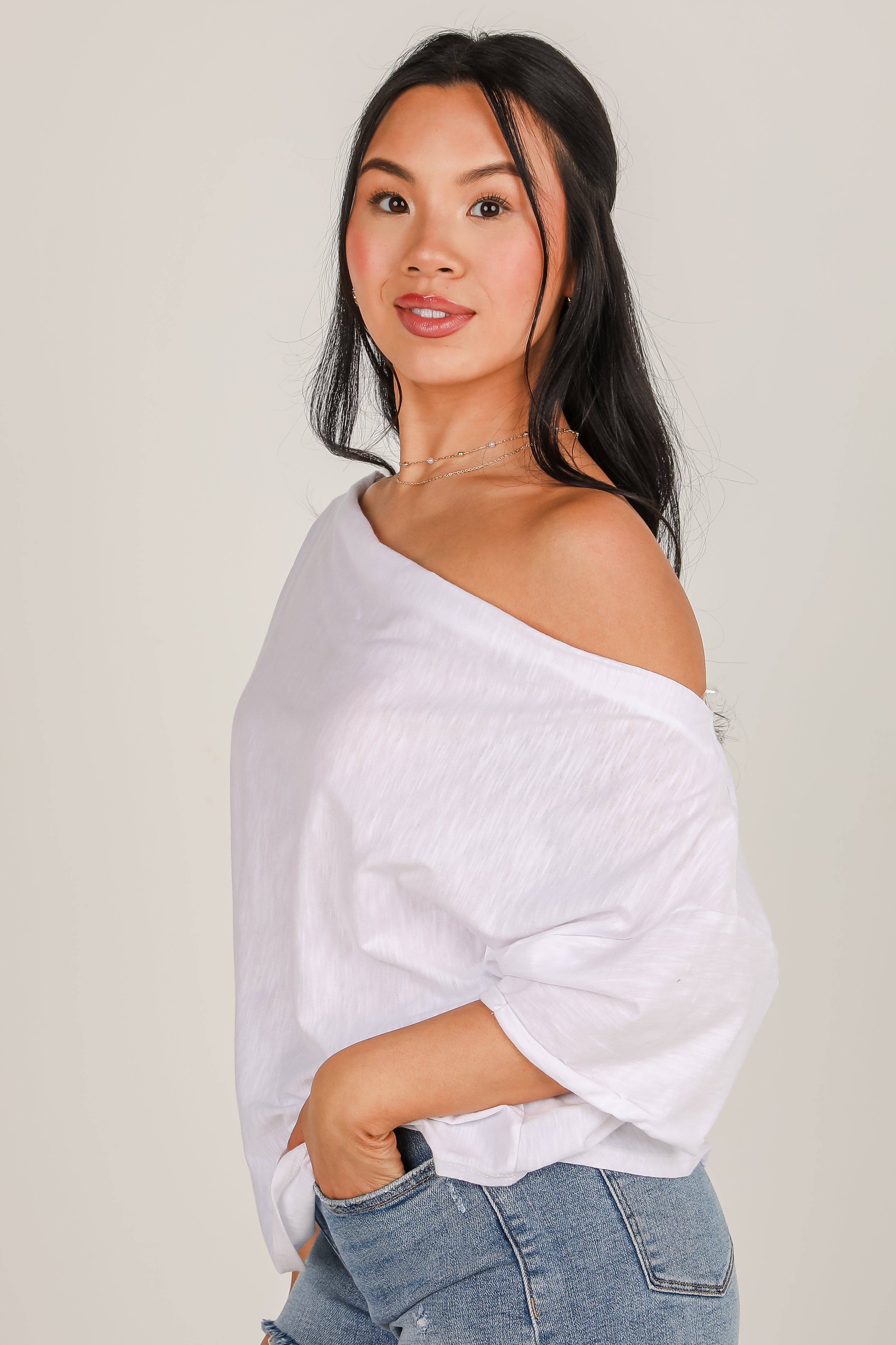 Lola Everyday Boat Neck Tee