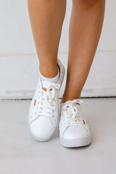 White Sneakers for dresses