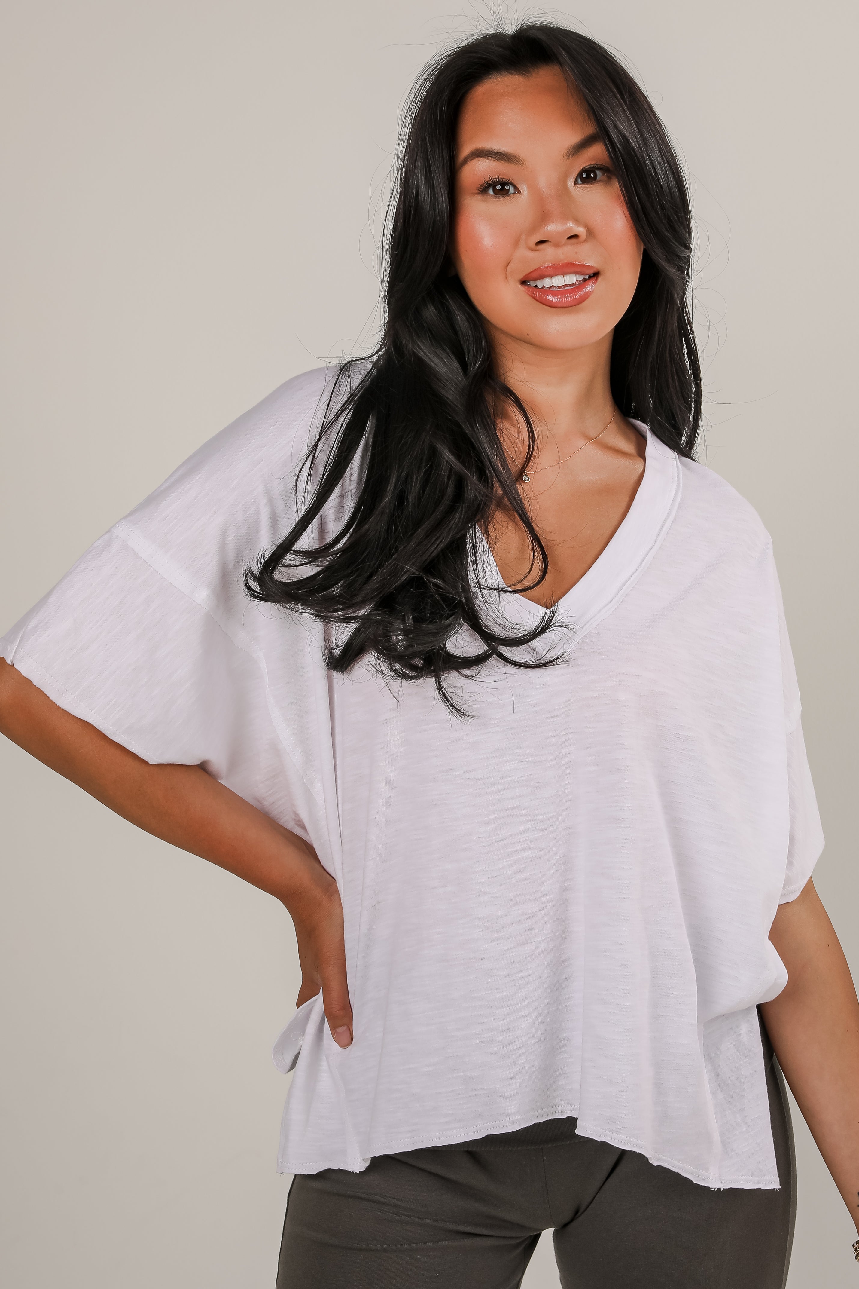 Katy Everyday V-Neck Tee