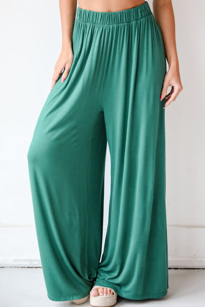 green Pants