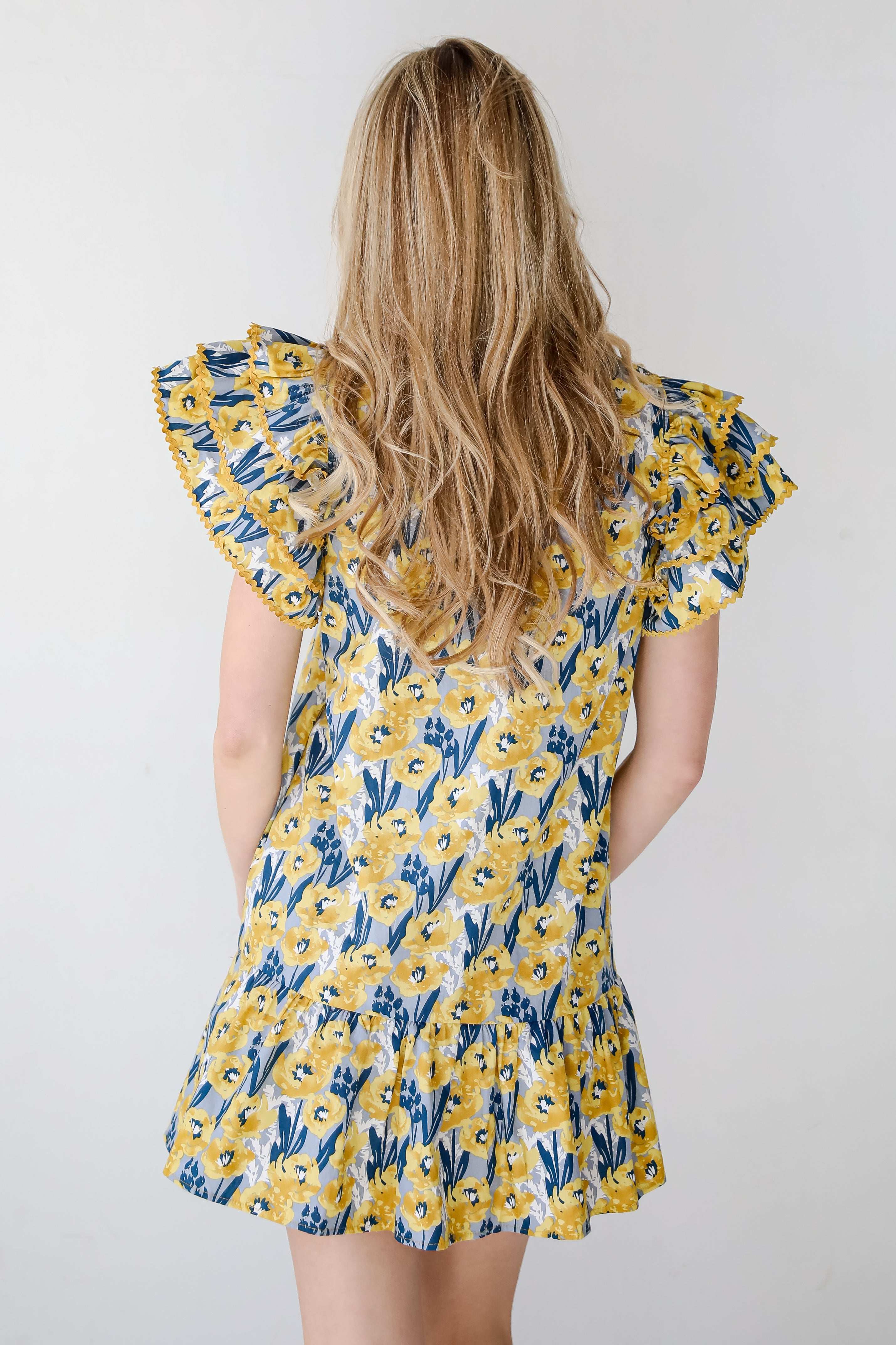 Playfully Posh Floral Mini Dress