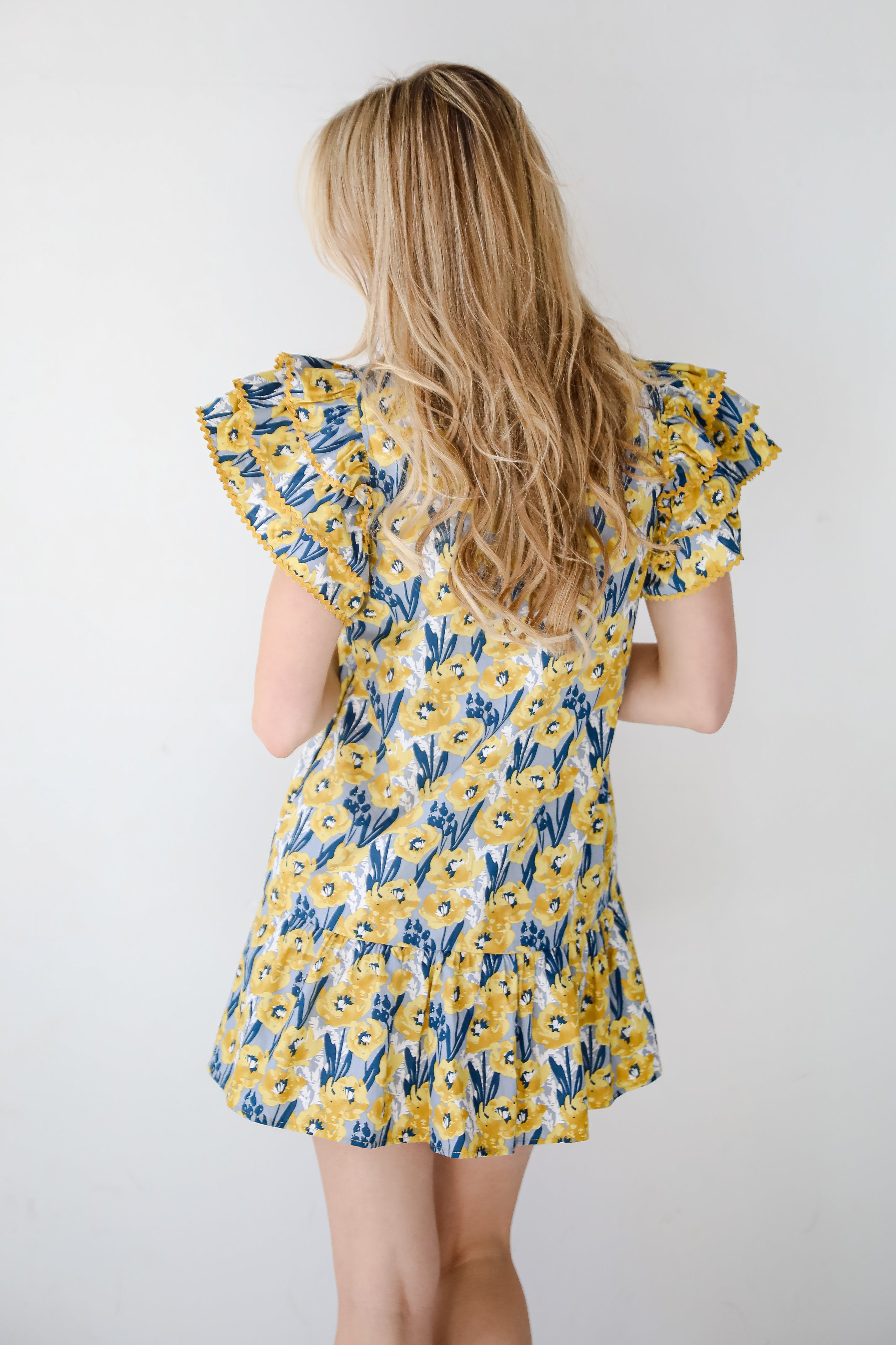Playfully Posh Floral Mini Dress