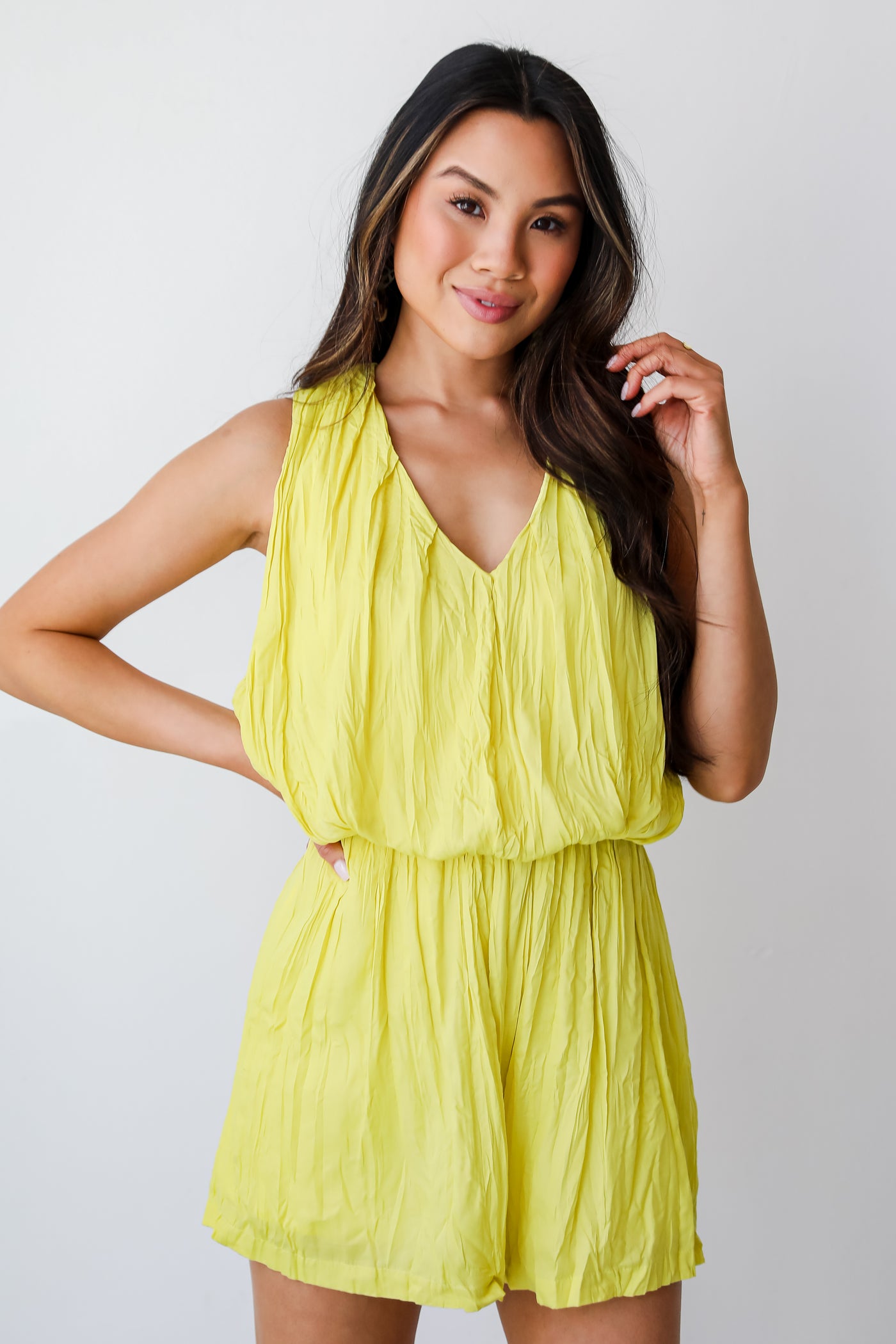 Sweetest Stance Yellow Romper vacation outfits