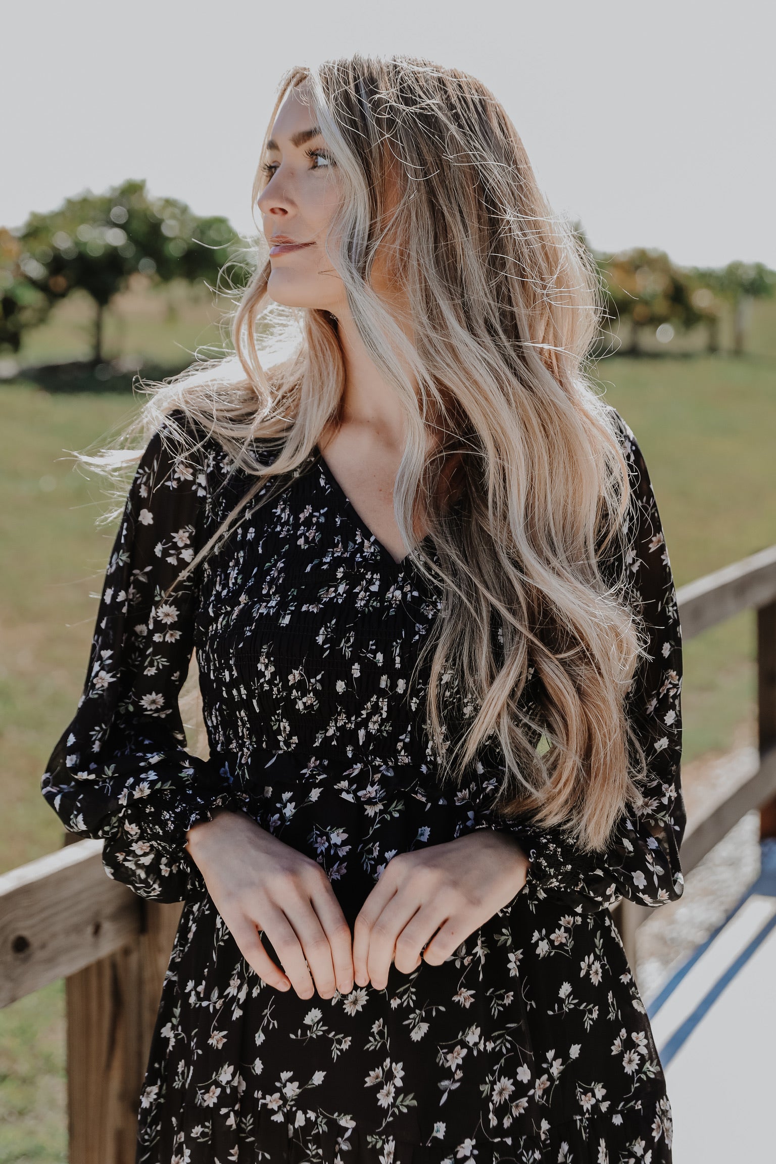 FINAL SALE - Love The Look Floral Midi Dress