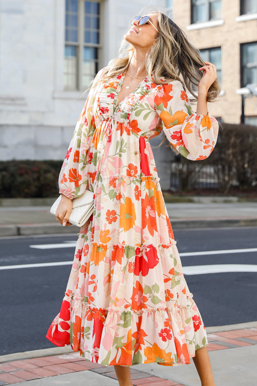 Best Bouquet Floral Maxi Dress