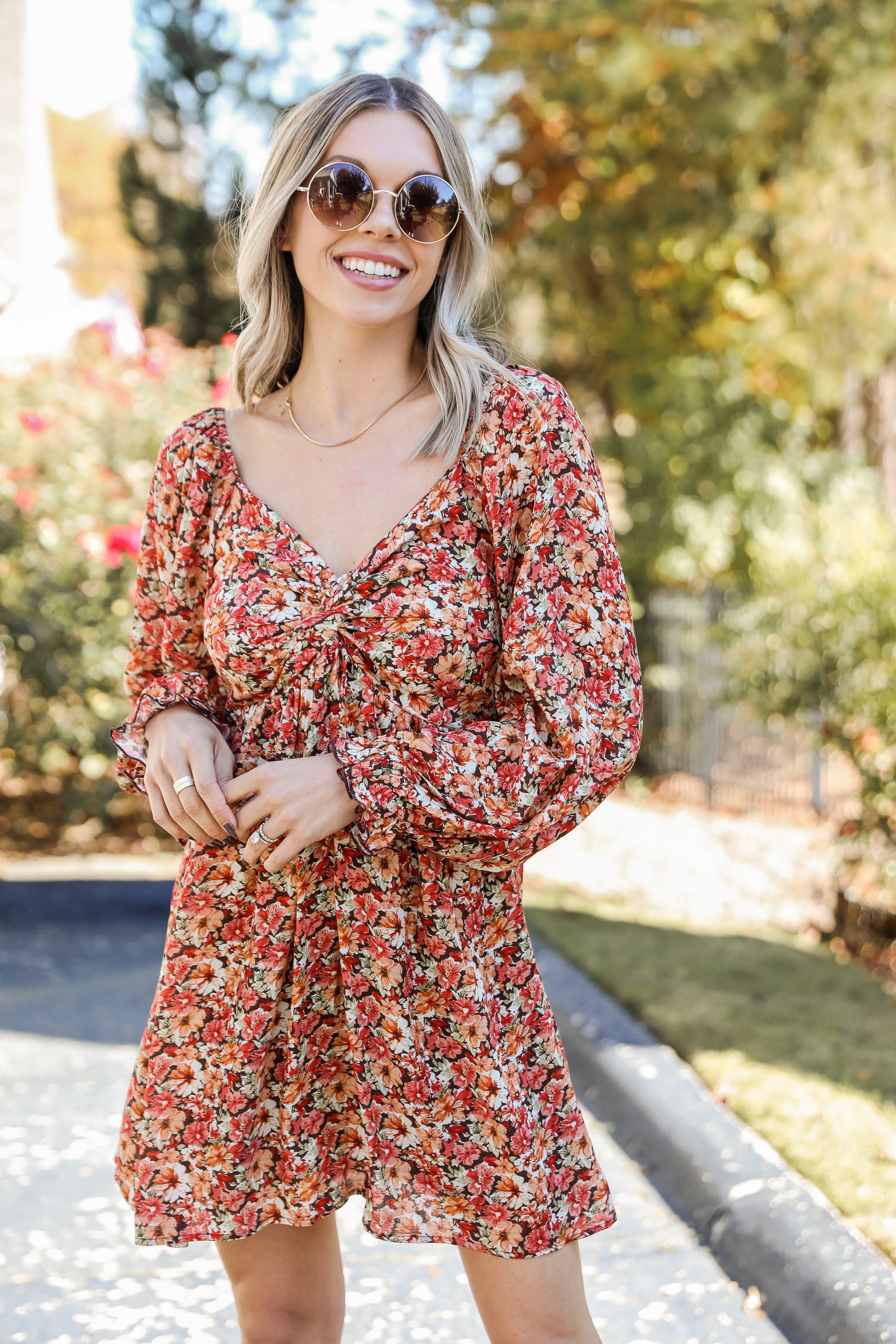 FINAL SALE - Sweet Beauty Floral Mini Dress