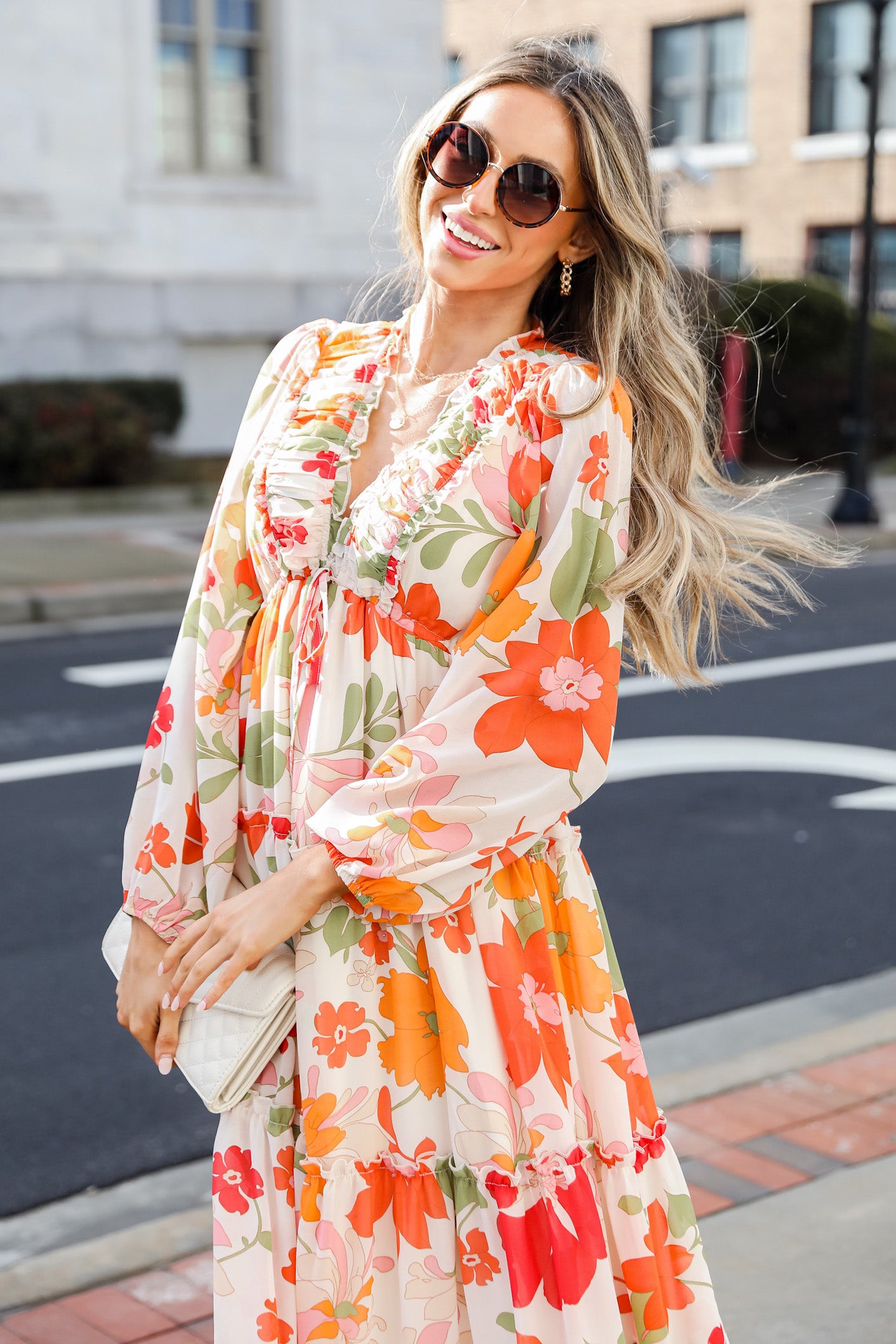 Best Bouquet Floral Maxi Dress