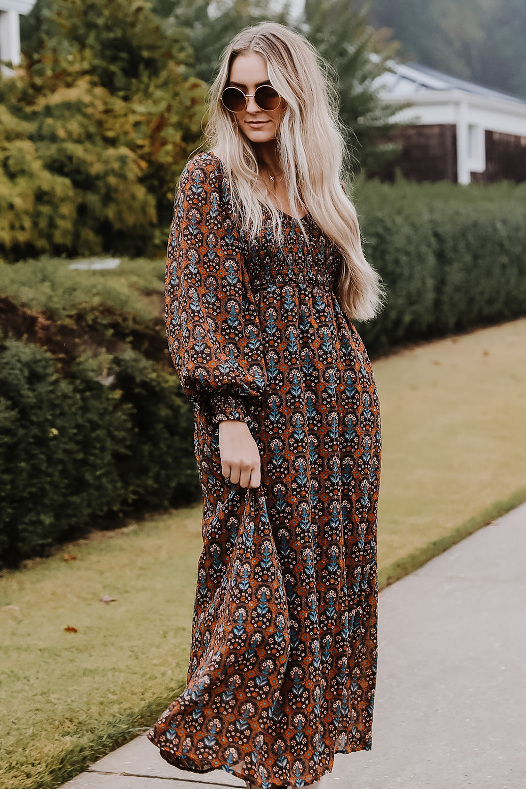 FINAL SALE - No Introductions Floral Maxi Dress