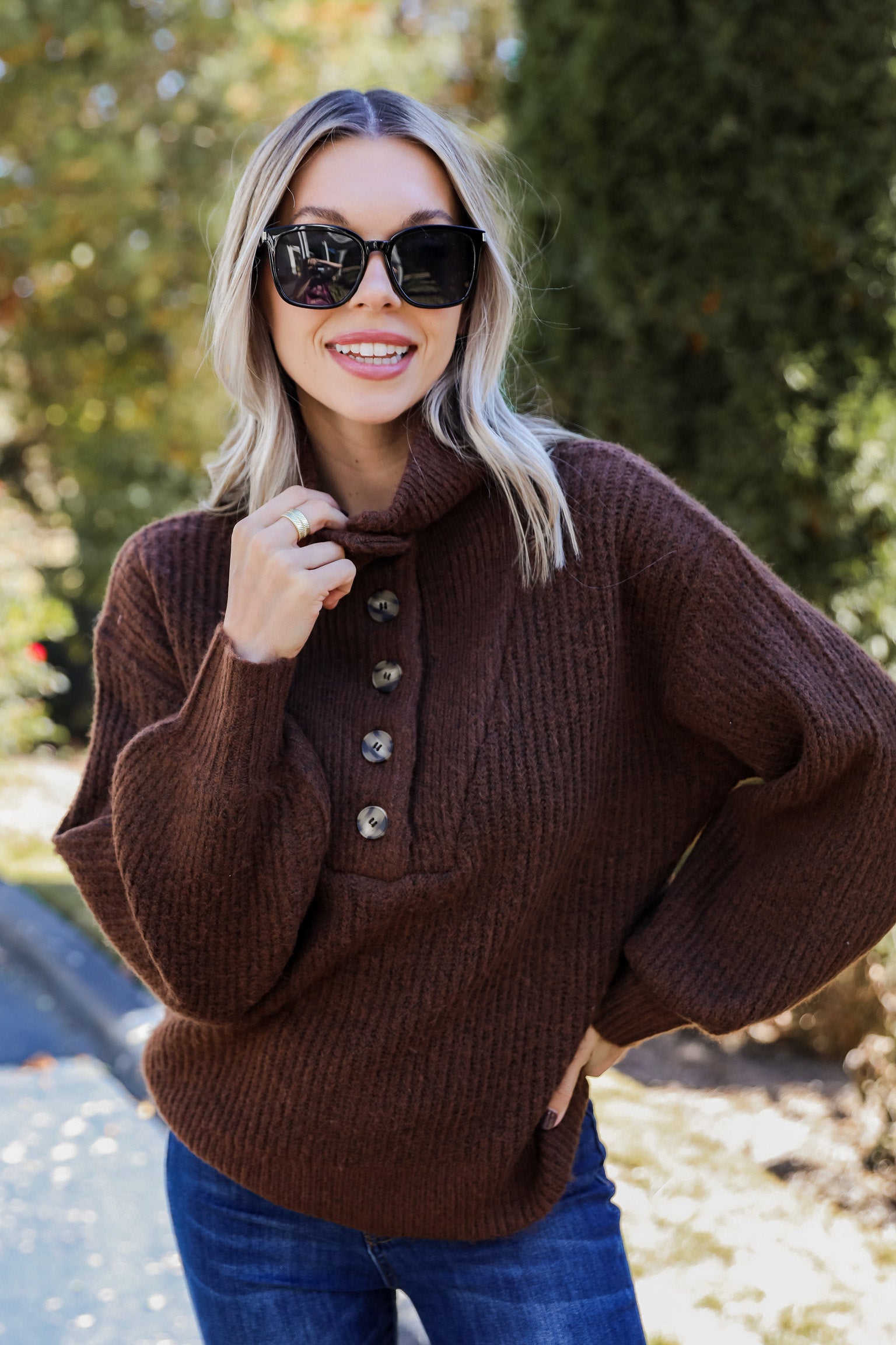 Cozy Oversized Sweater Dress Up