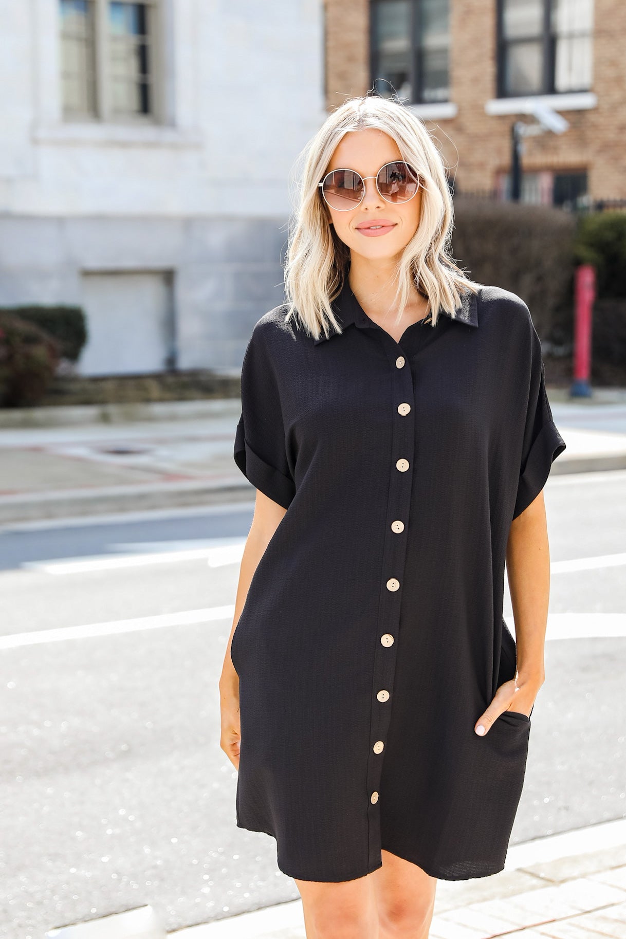 FINAL SALE - Girl Next Door Mini Dress