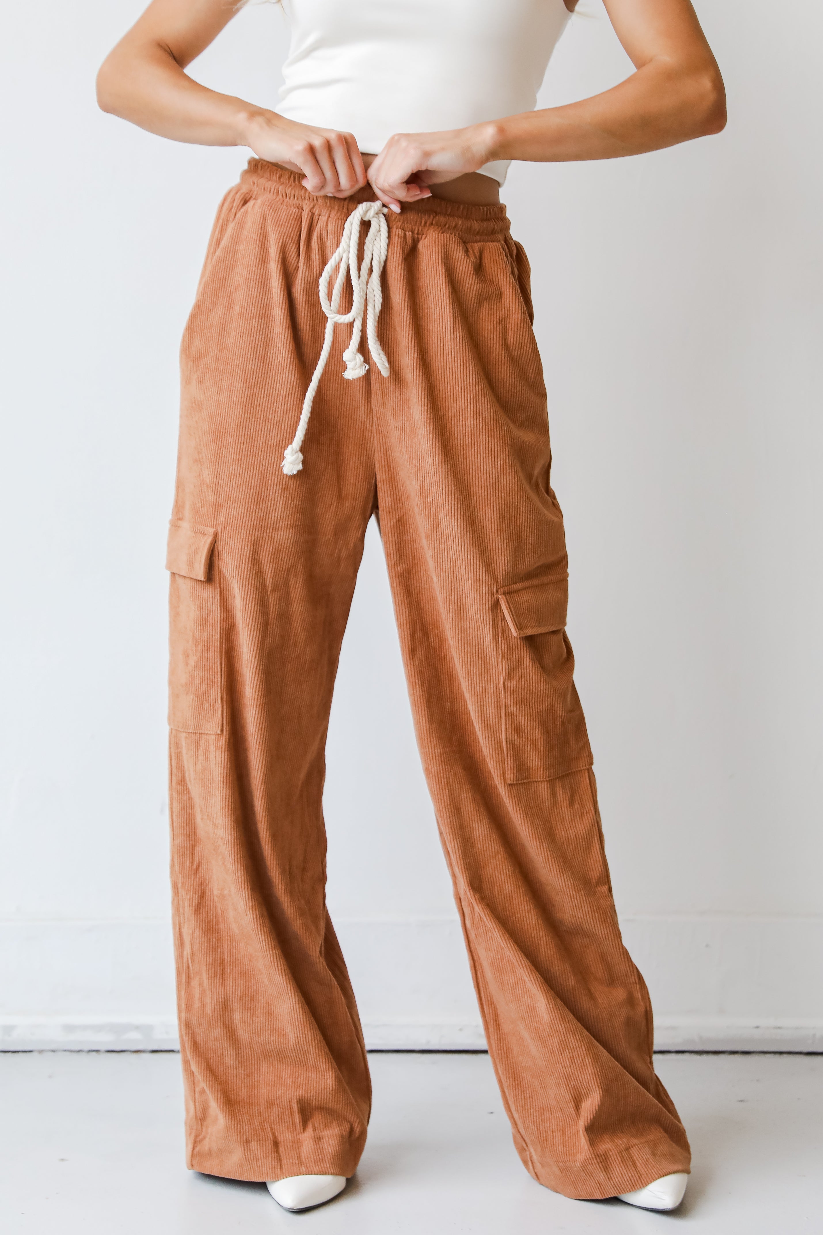 Corduroy Cargo Pants