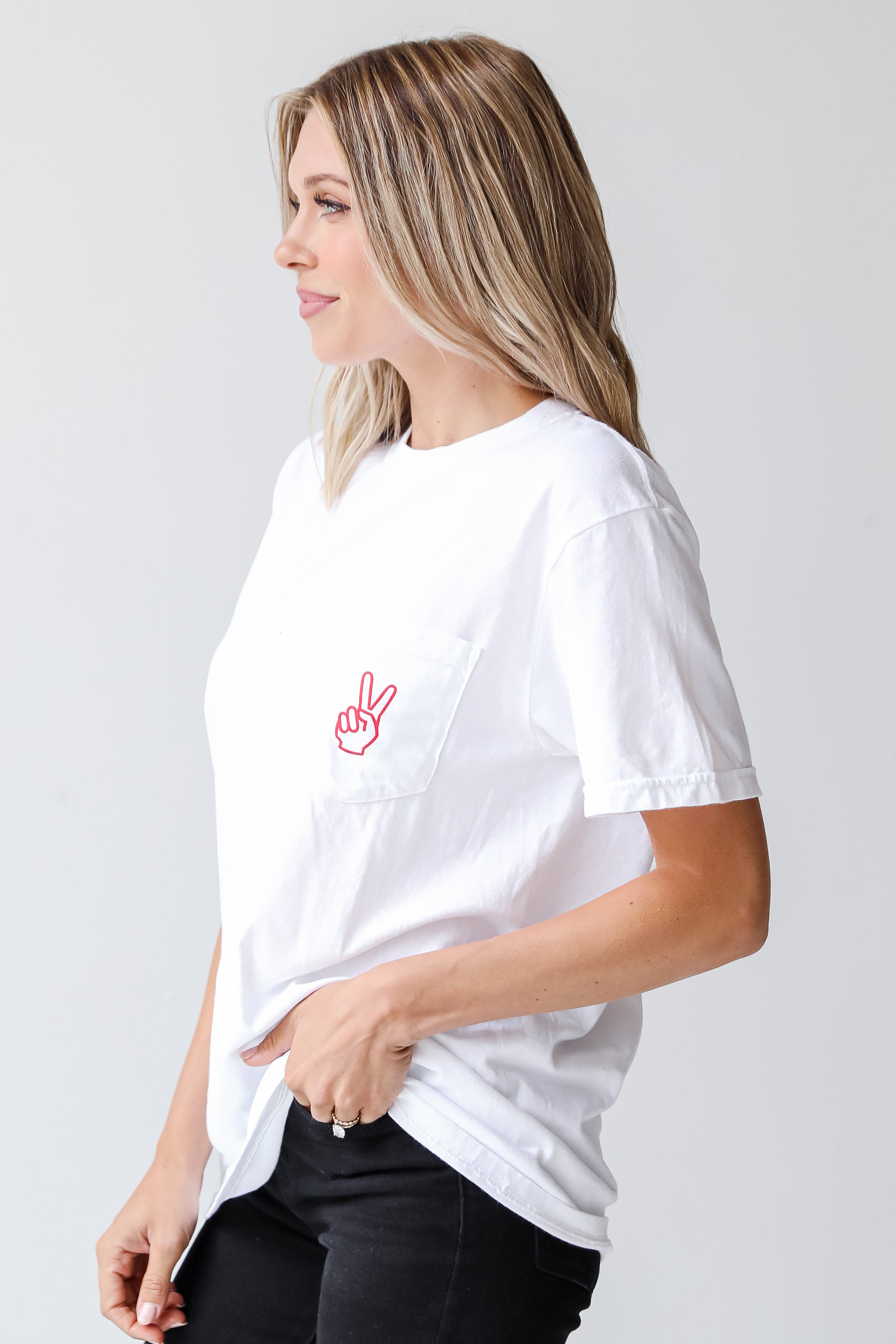 There Is No Place Like Athens Georgia Pocket Tee side view