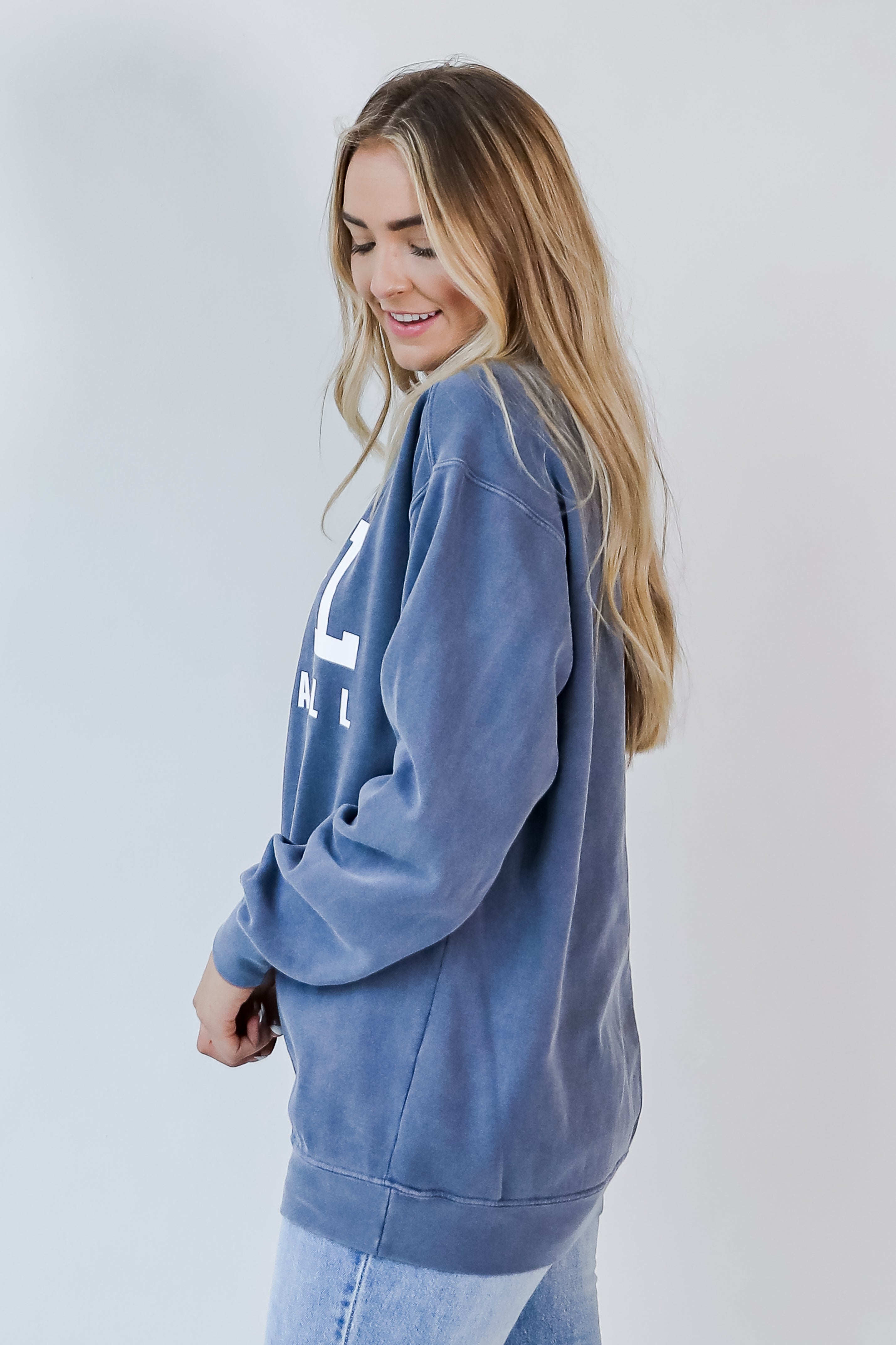 ATL Star Baseball Pullover side view