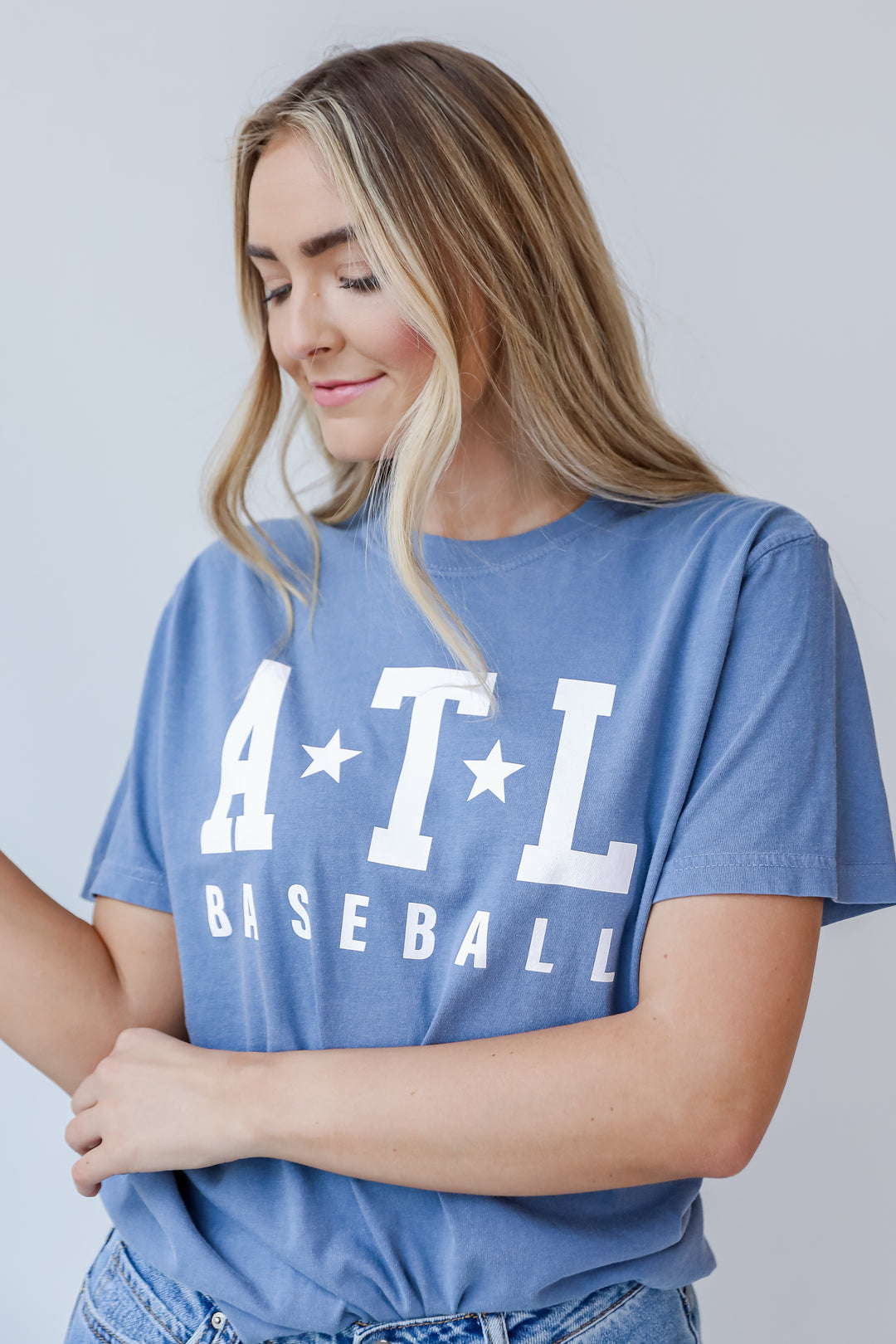 ATL Star Baseball Tee
