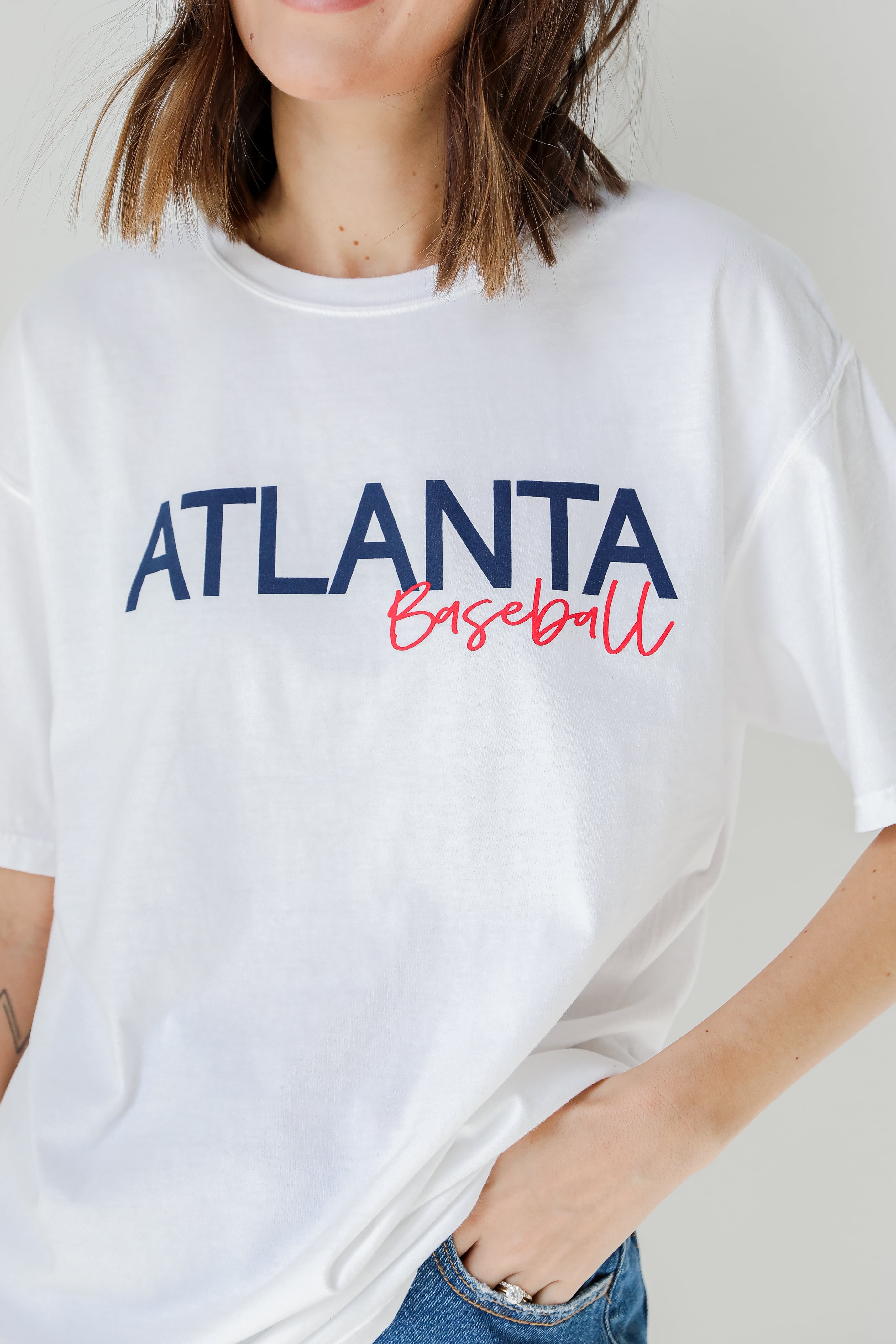 Atlanta Baseball Oversized Tee from dress up