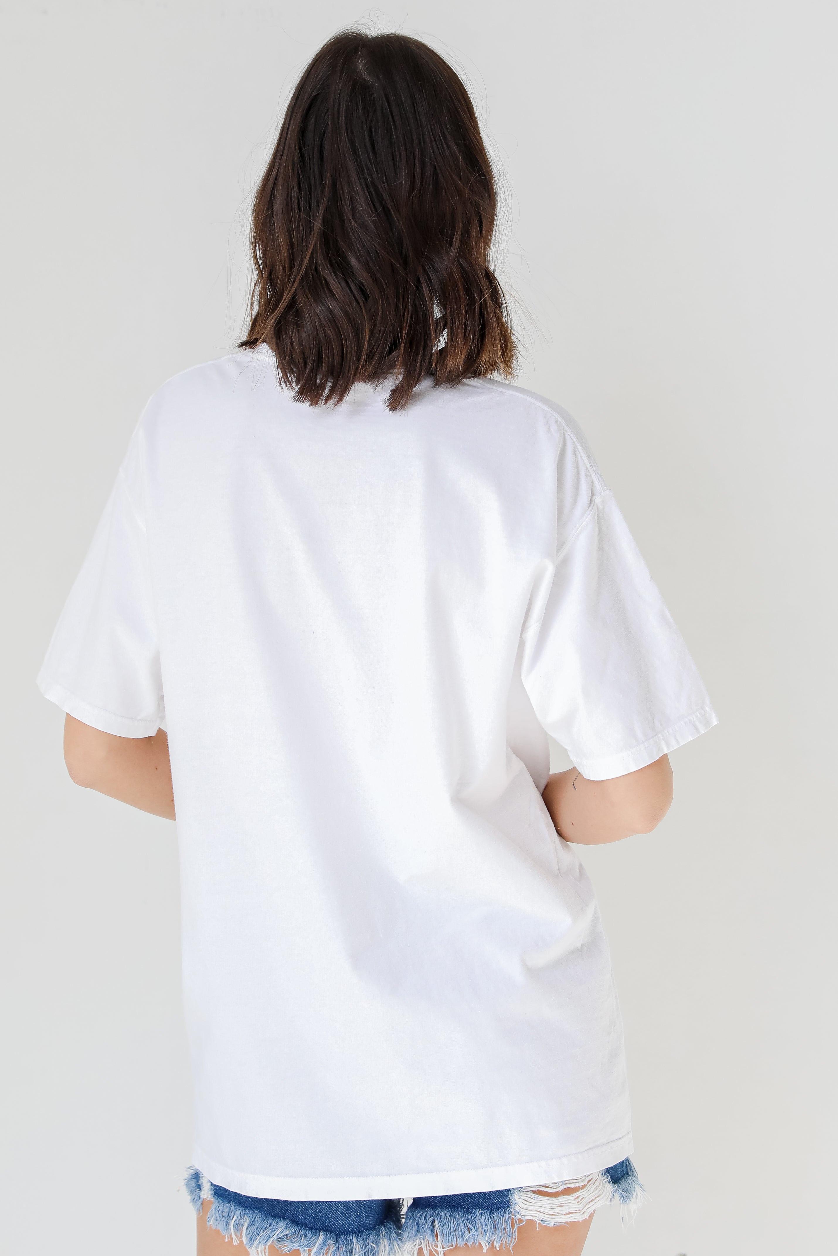 Atlanta Baseball Oversized Tee back view