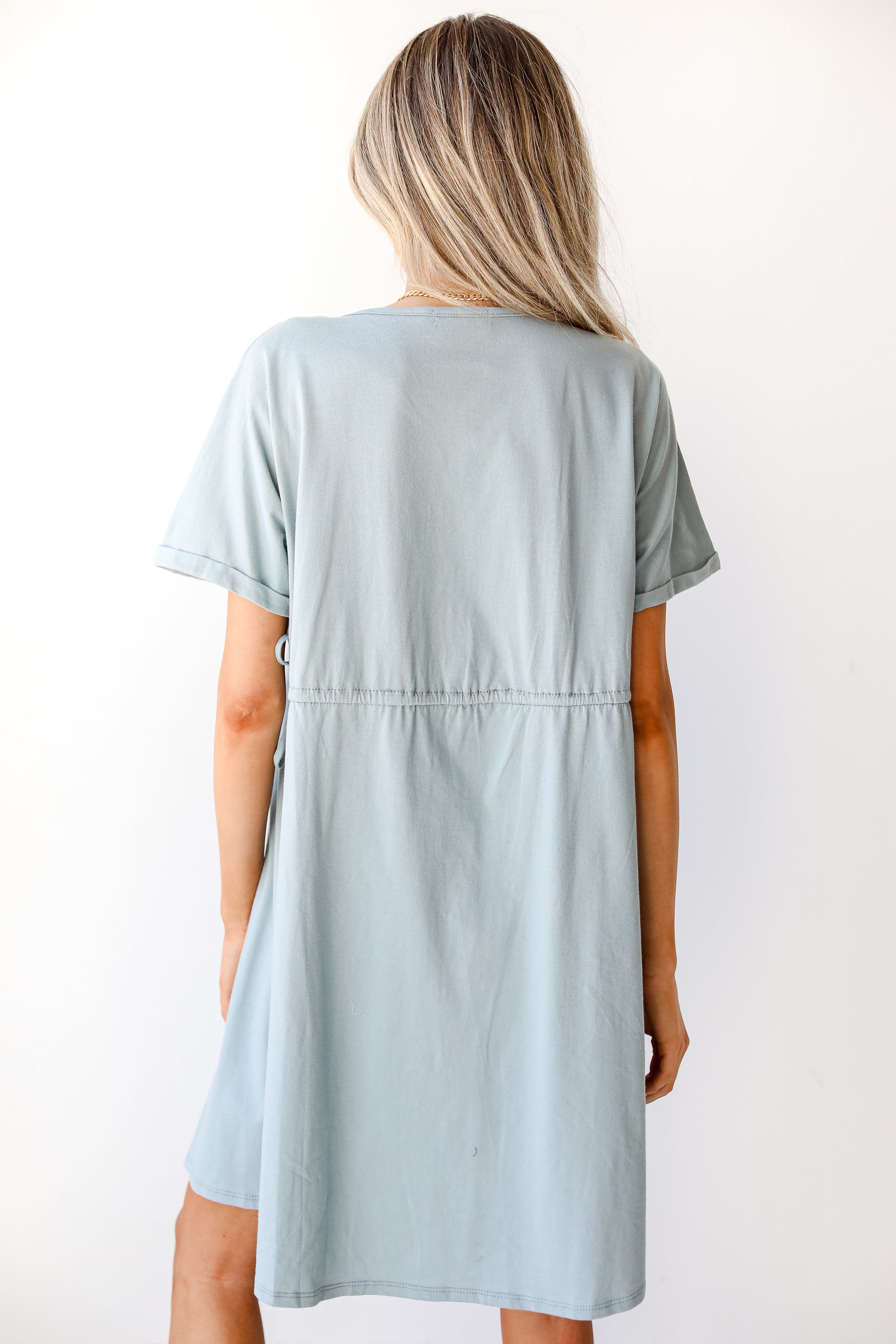 Dress in mint back view
