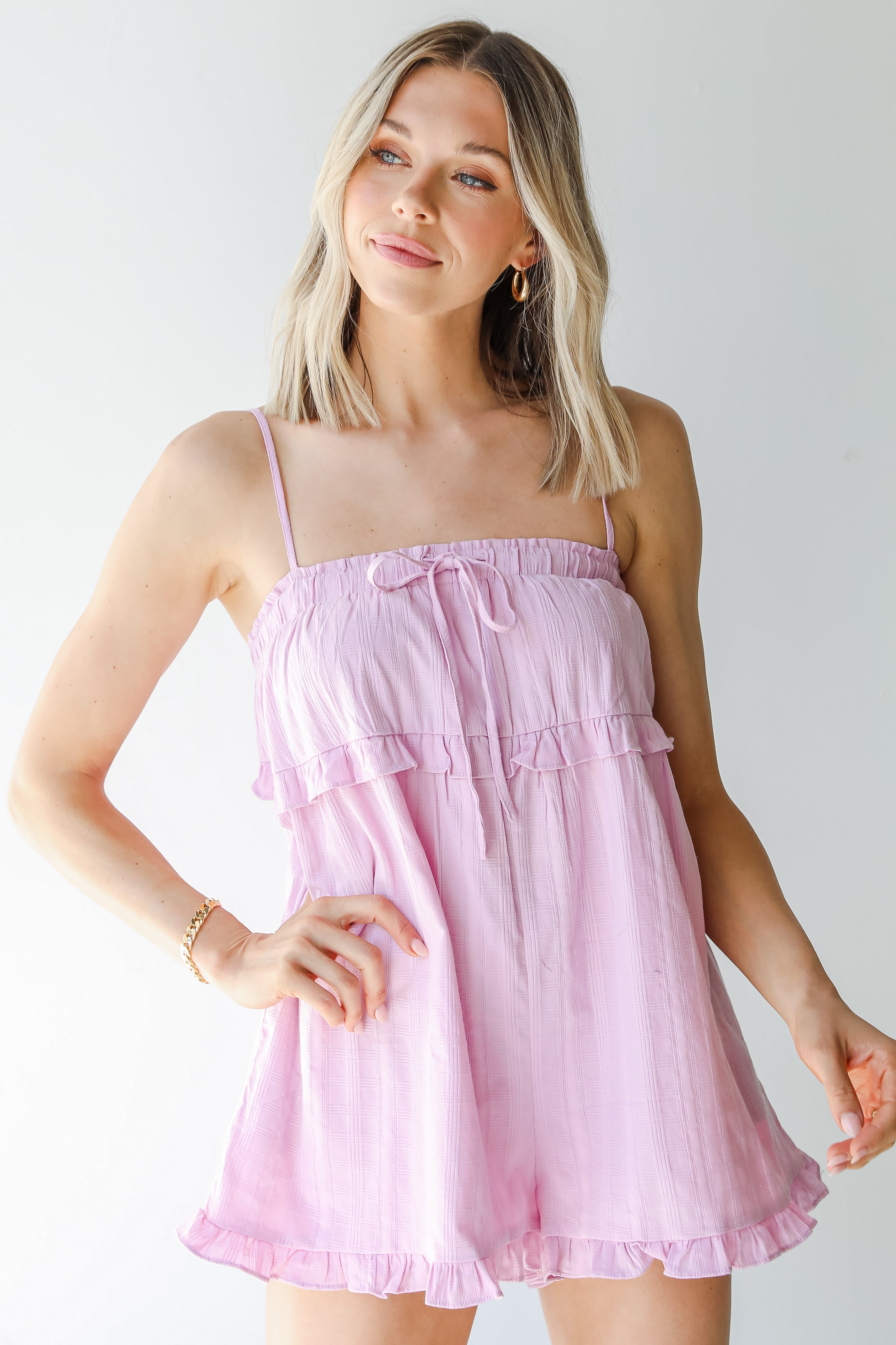 Romper in lavender