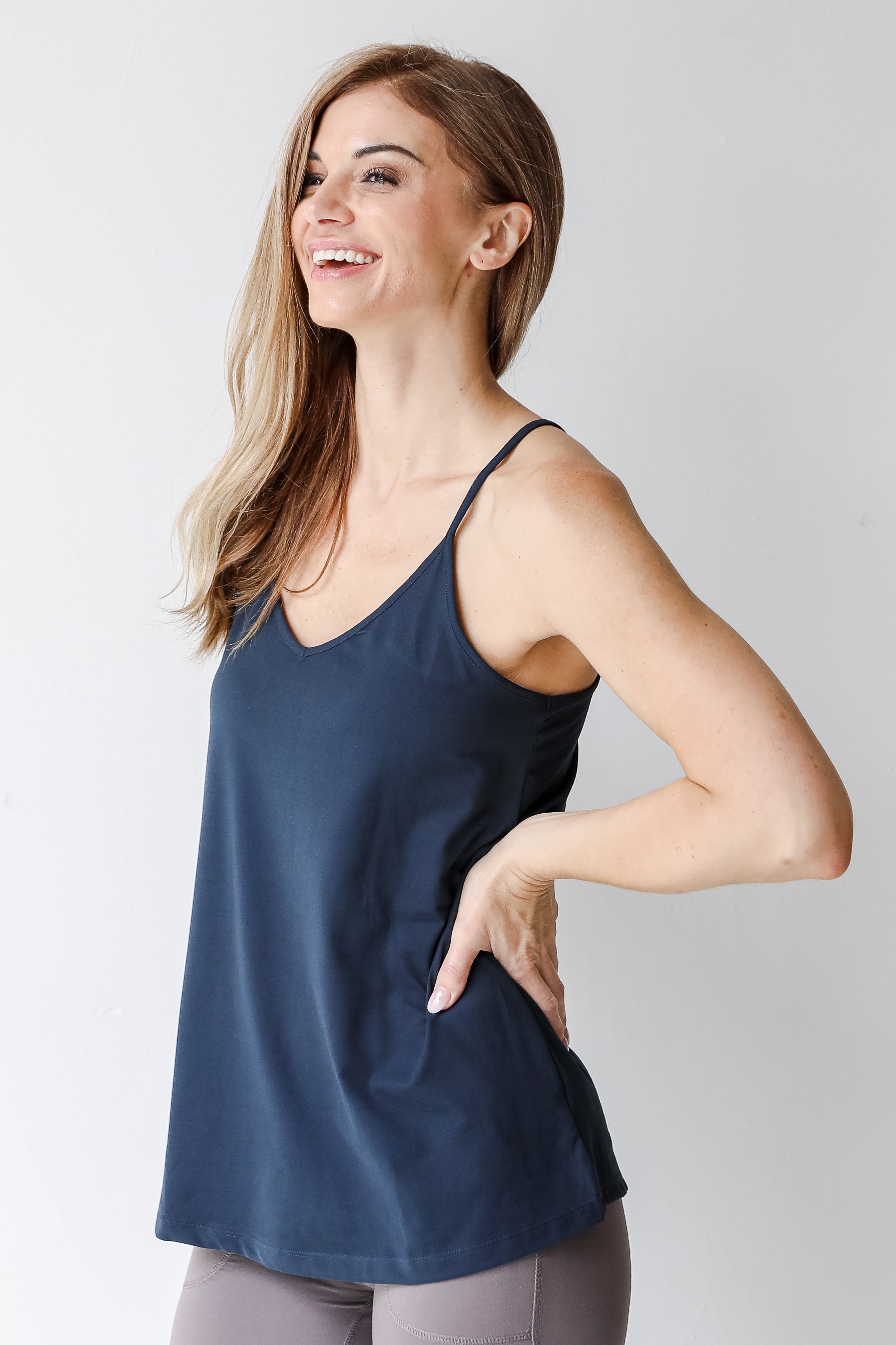 Tank in navy side view