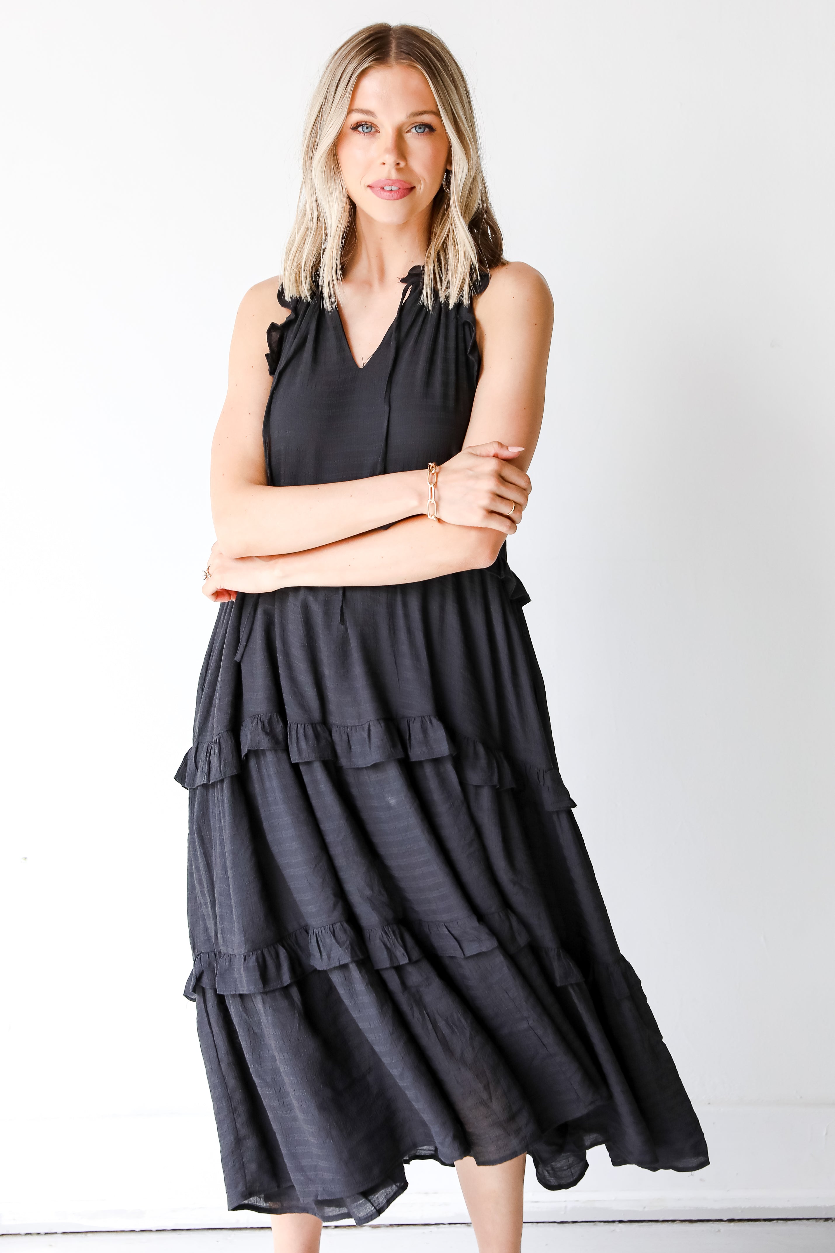Tiered Midi Dress from dress up
