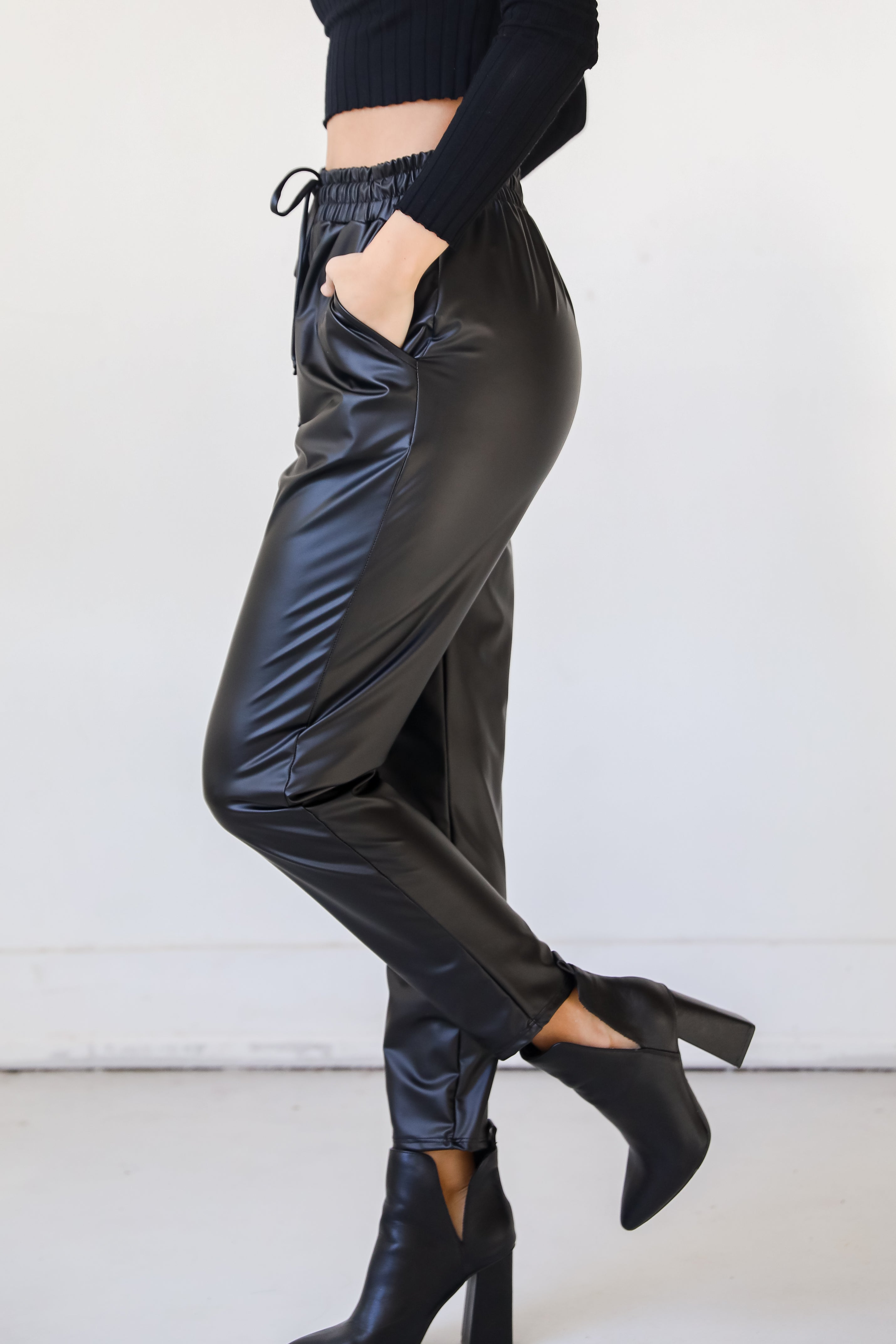 Leather Pants side view