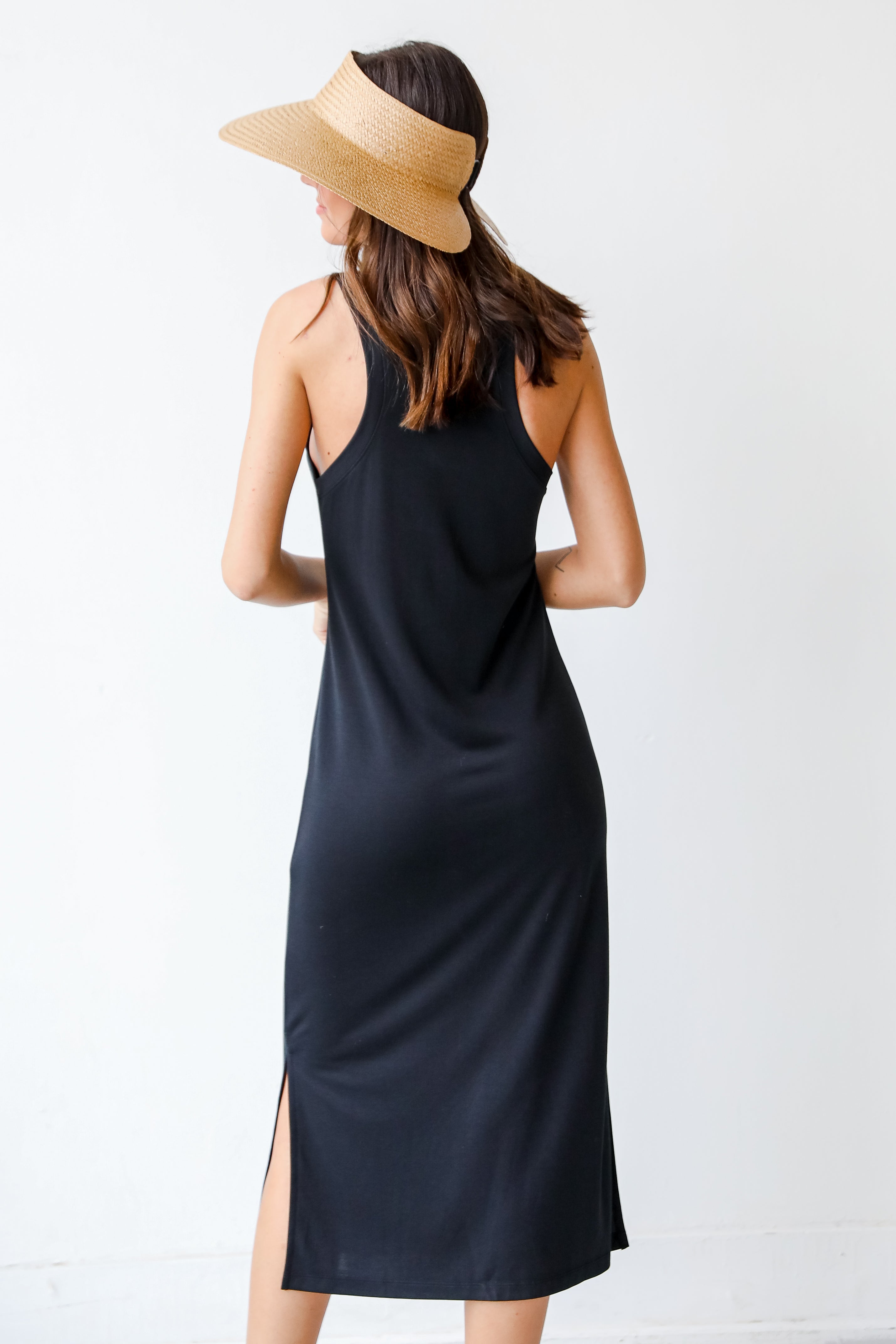 Midi Dress back view