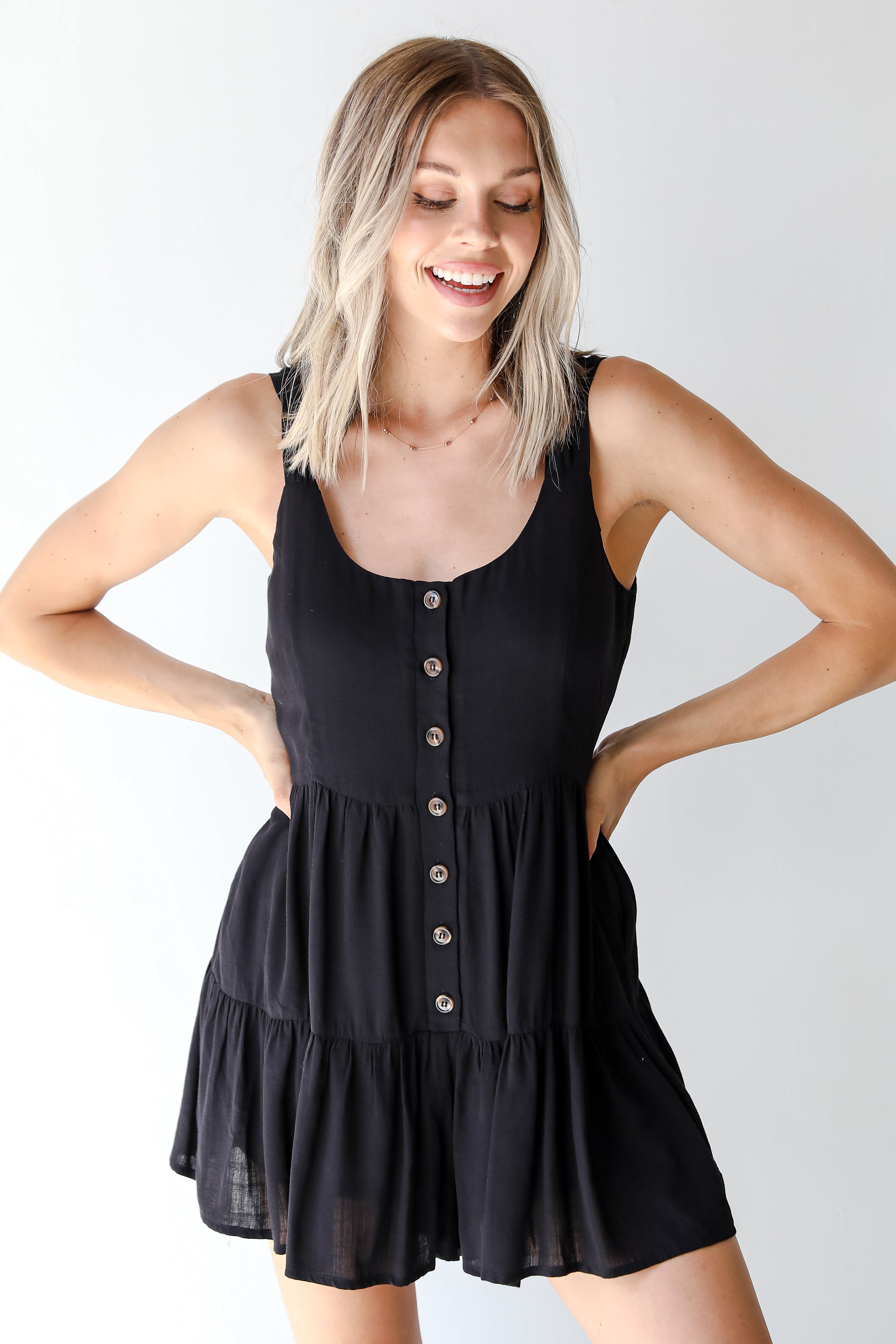 black romper