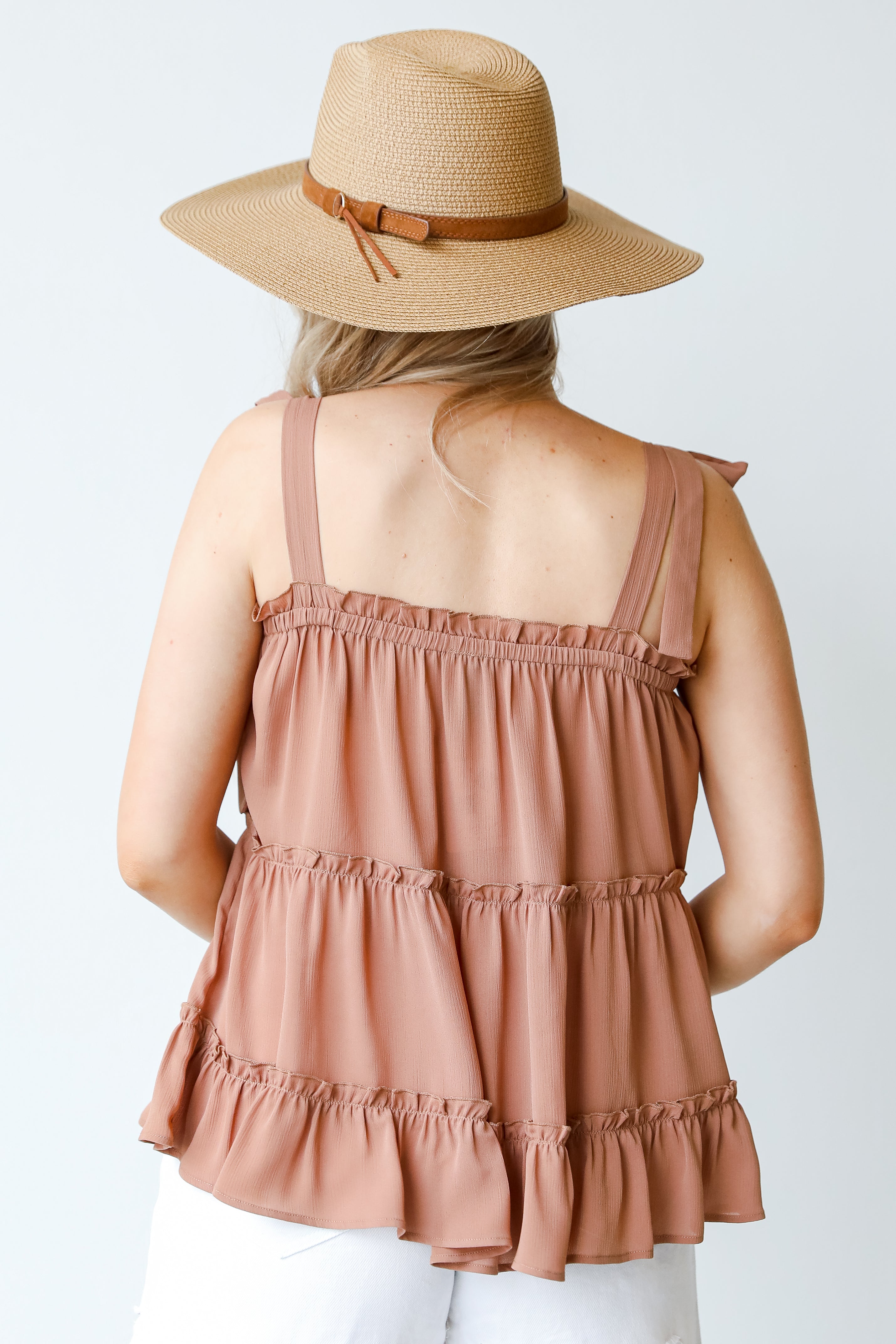 Tiered Tank back view