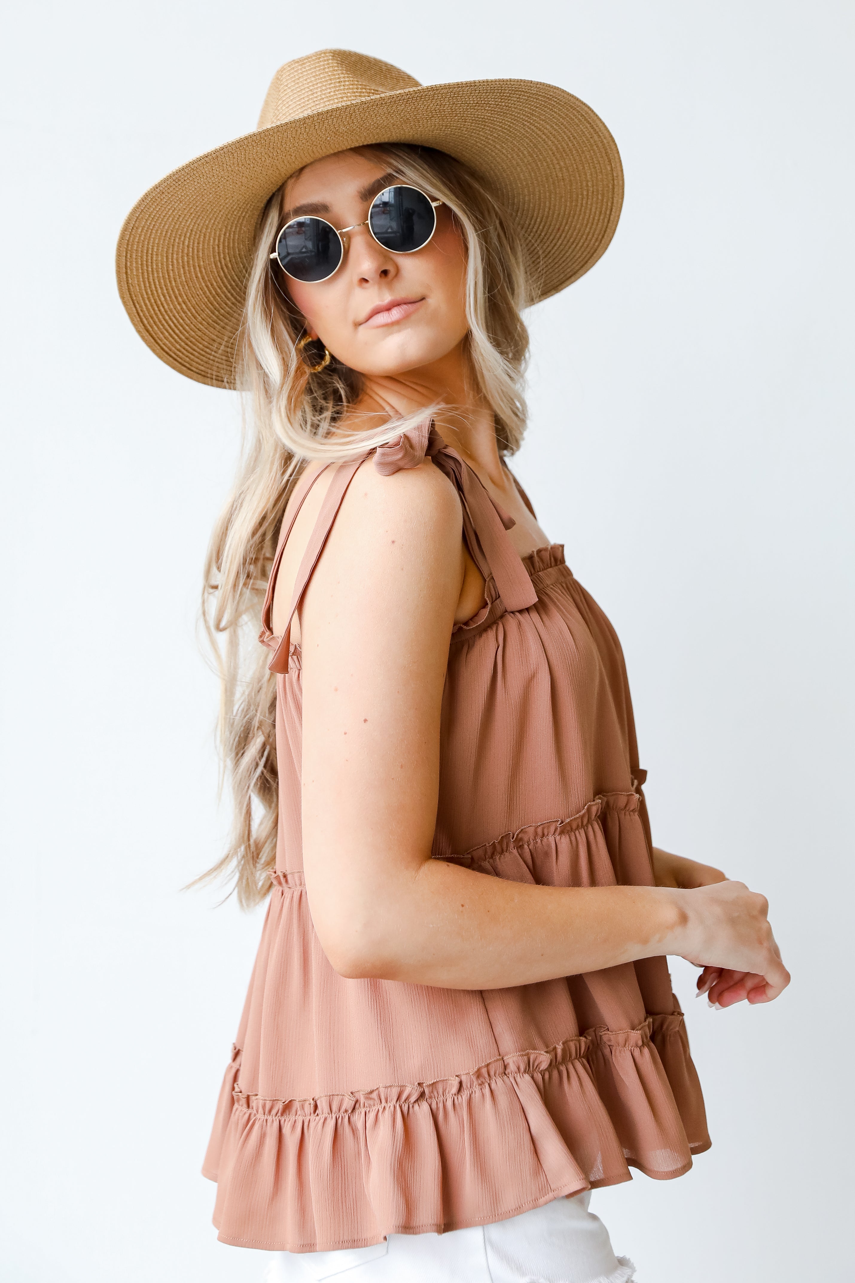 Tiered Tank side view