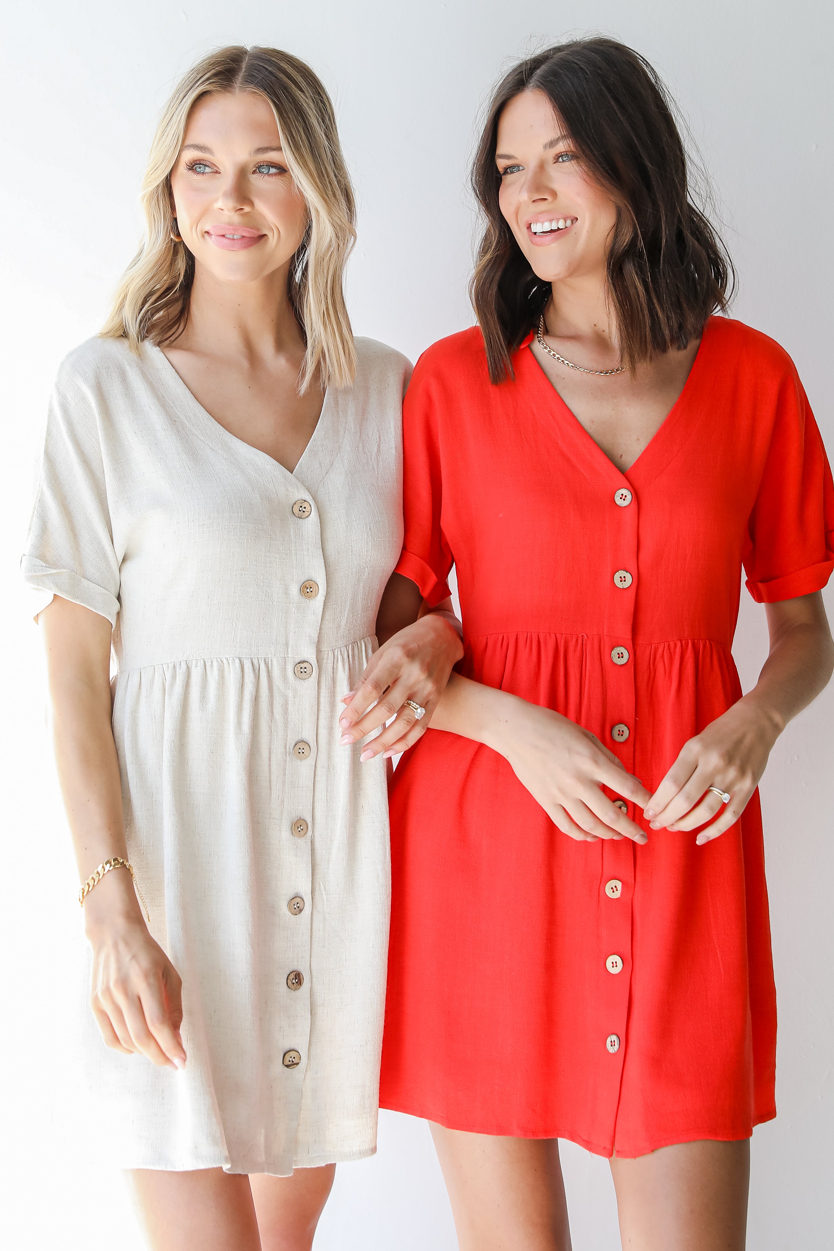 Linen Babydoll Dresses