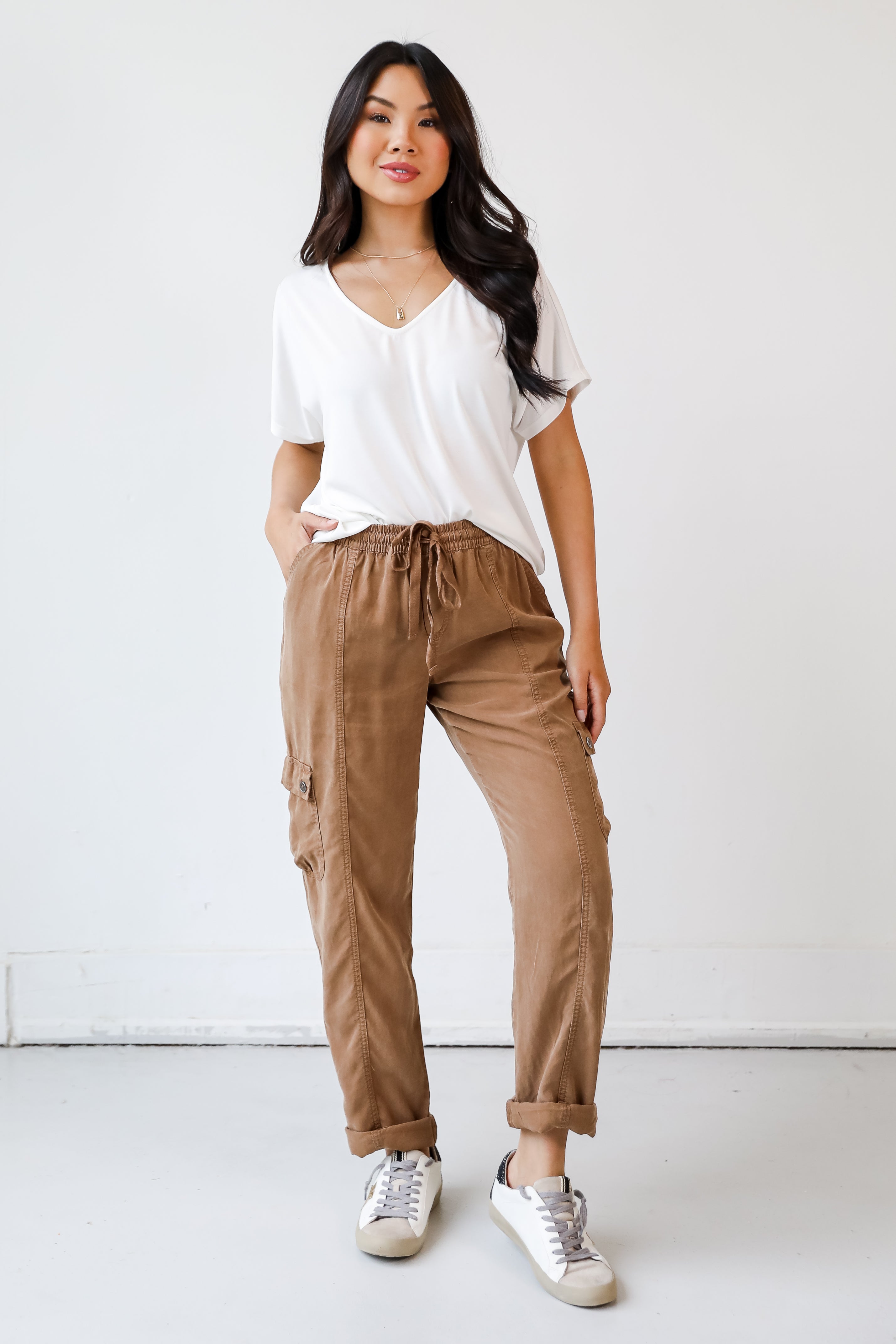 tan Cargo Pants