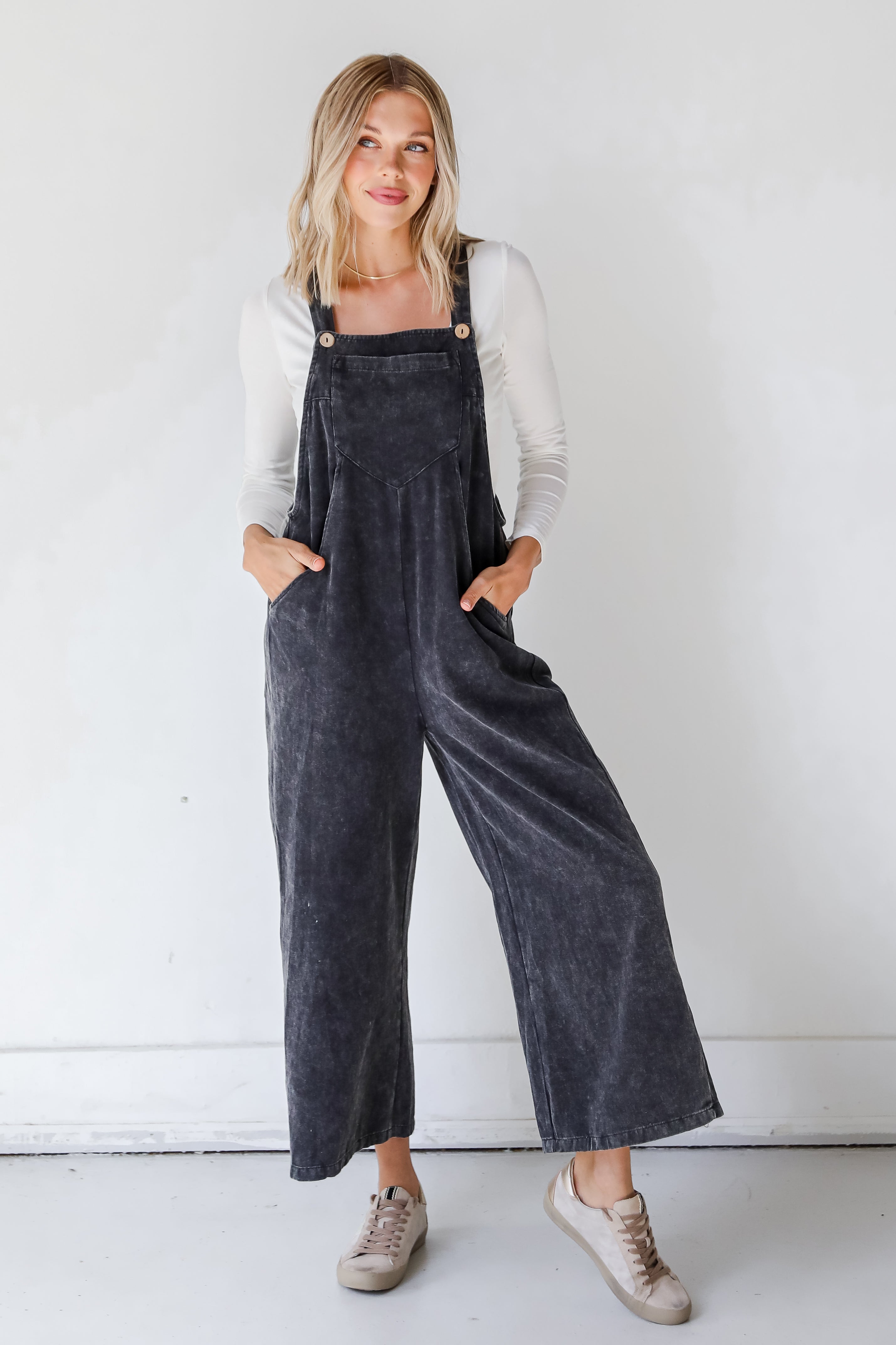 black velvet overalls