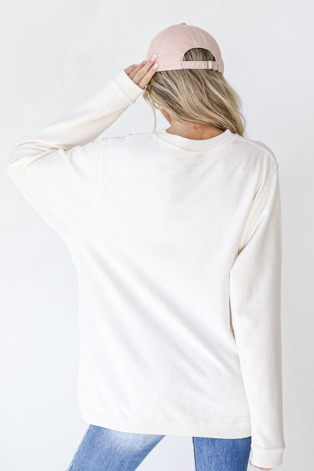 Charleston Corded Pullover back view